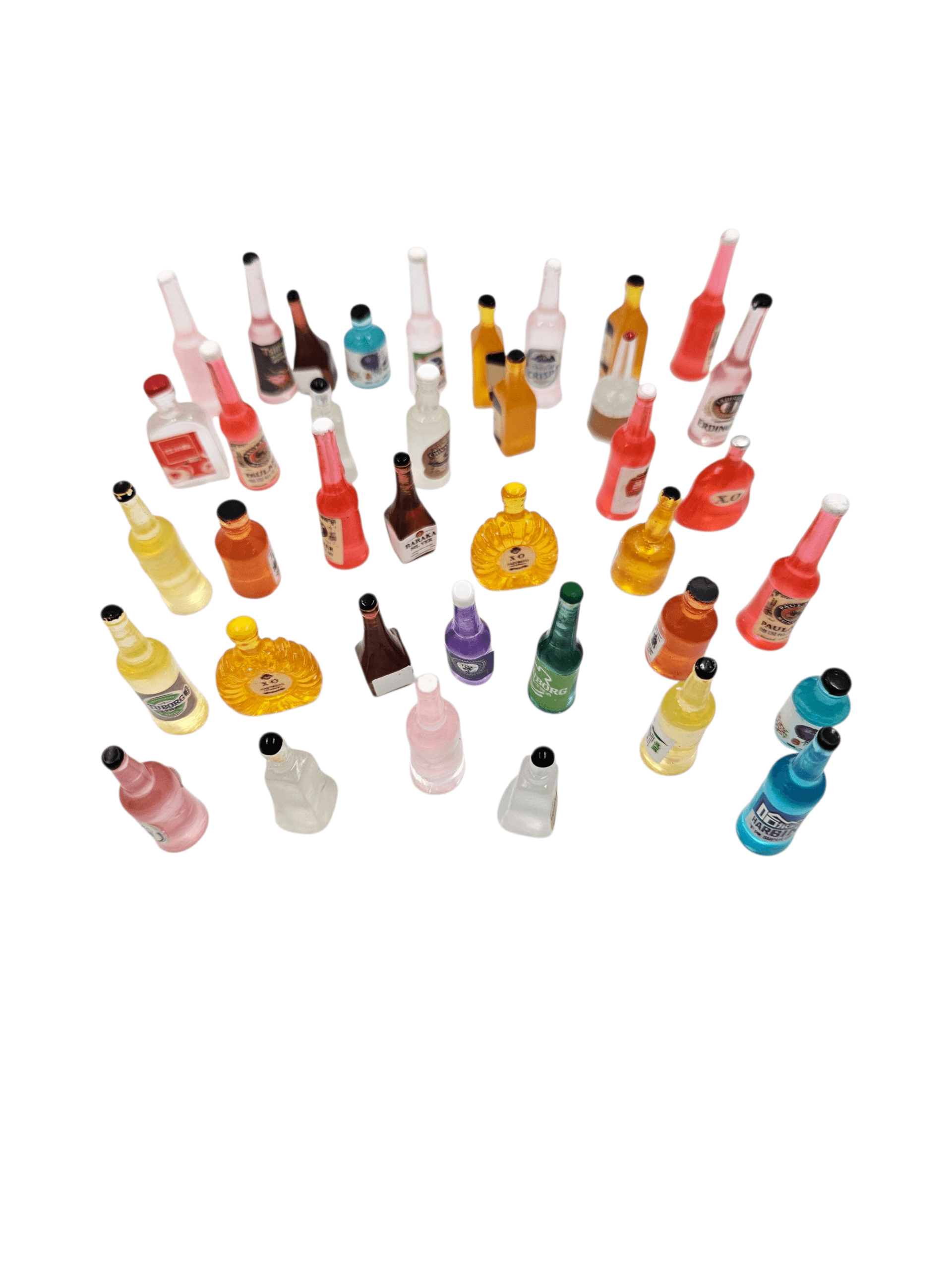 Minik Reçine Şişe Figürleri