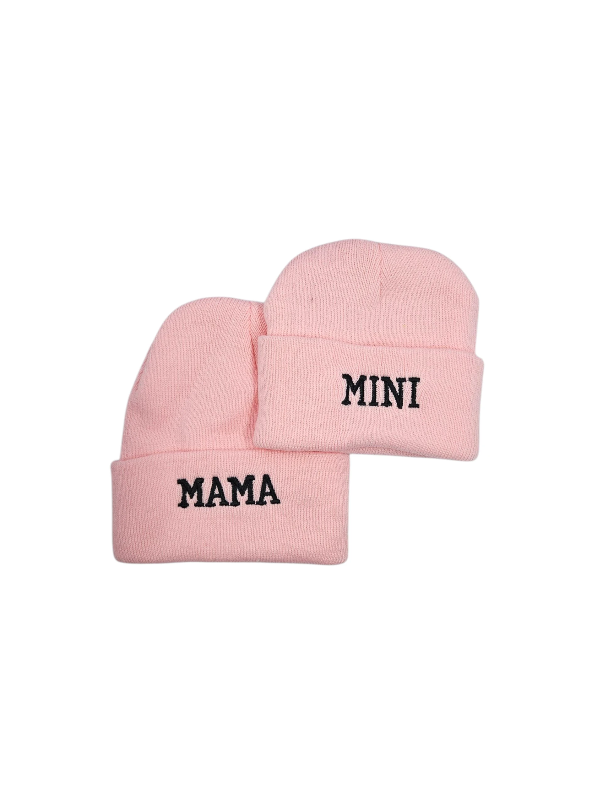 Anne - Çocuk Bere Takımları (MAMA- MİNİ Temalı)