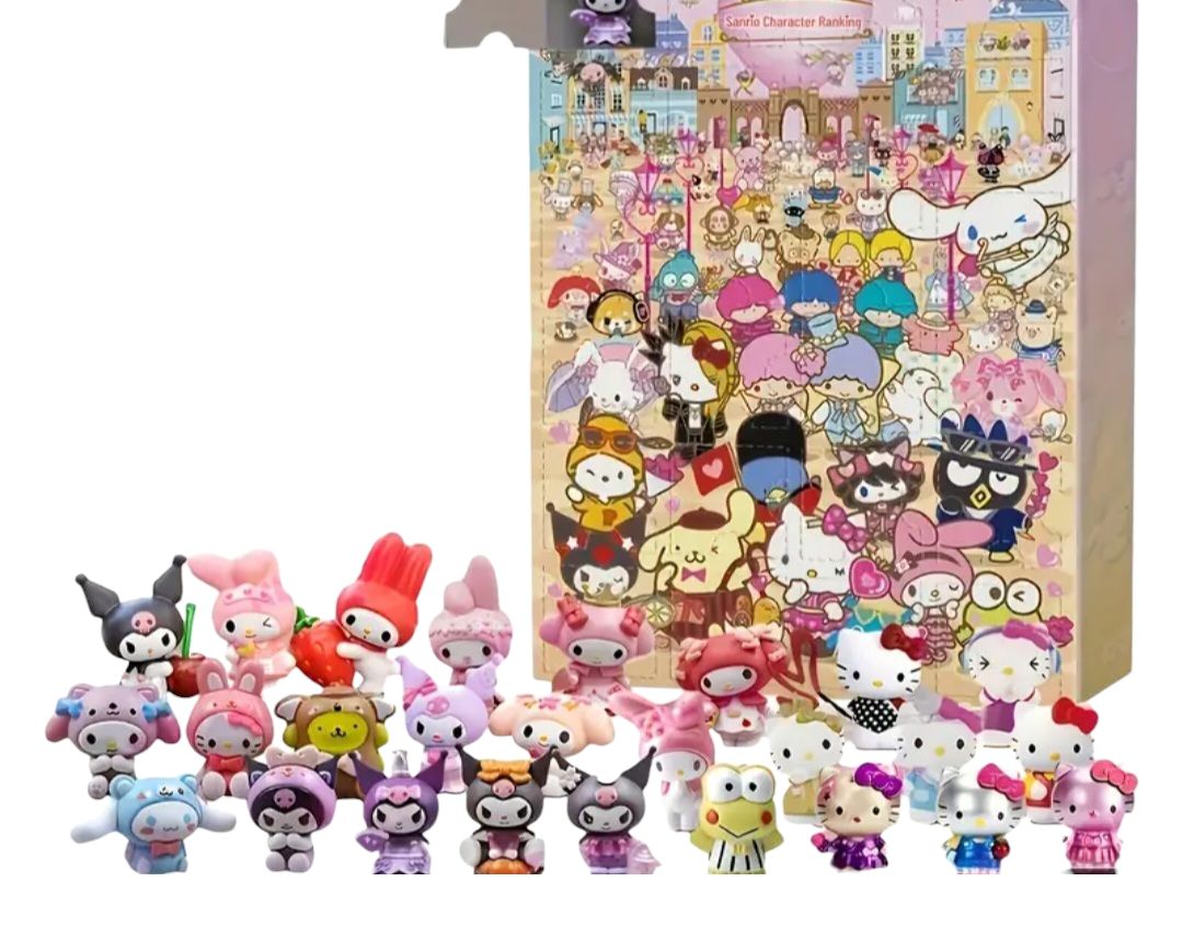 Sanrio (Hello Kitty & Arkadaşları) Yılbaşı Sürpriz Kutusu (Advent Calender)