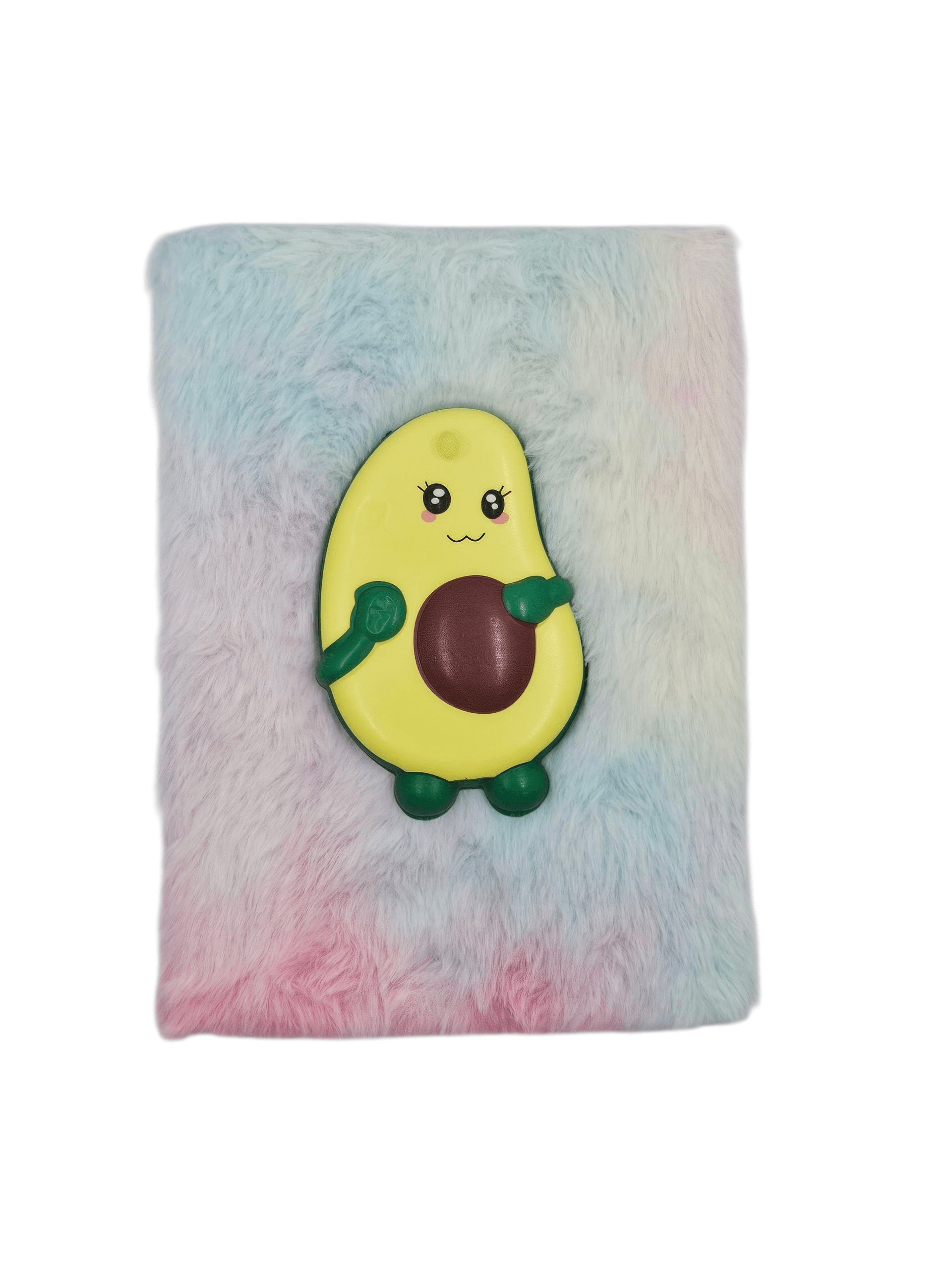 Yumuşak figürlü peluş defter