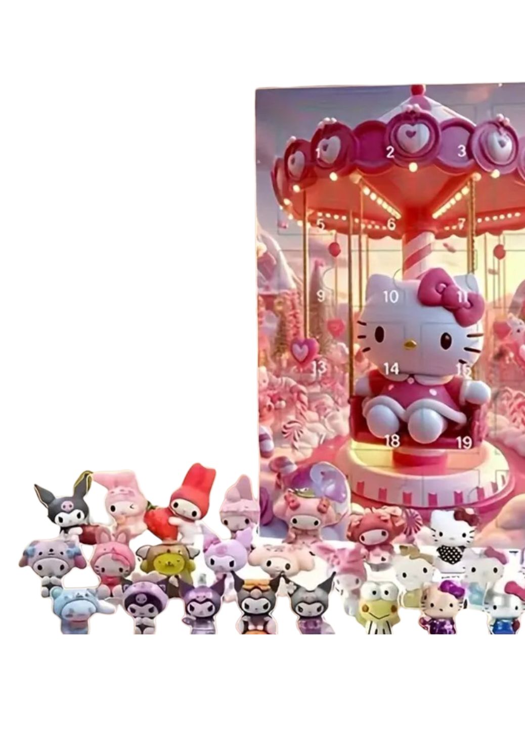 Sanrio (Hello Kitty & Arkadaşları) Yılbaşı Sürpriz Kutusu (Advent Calender)