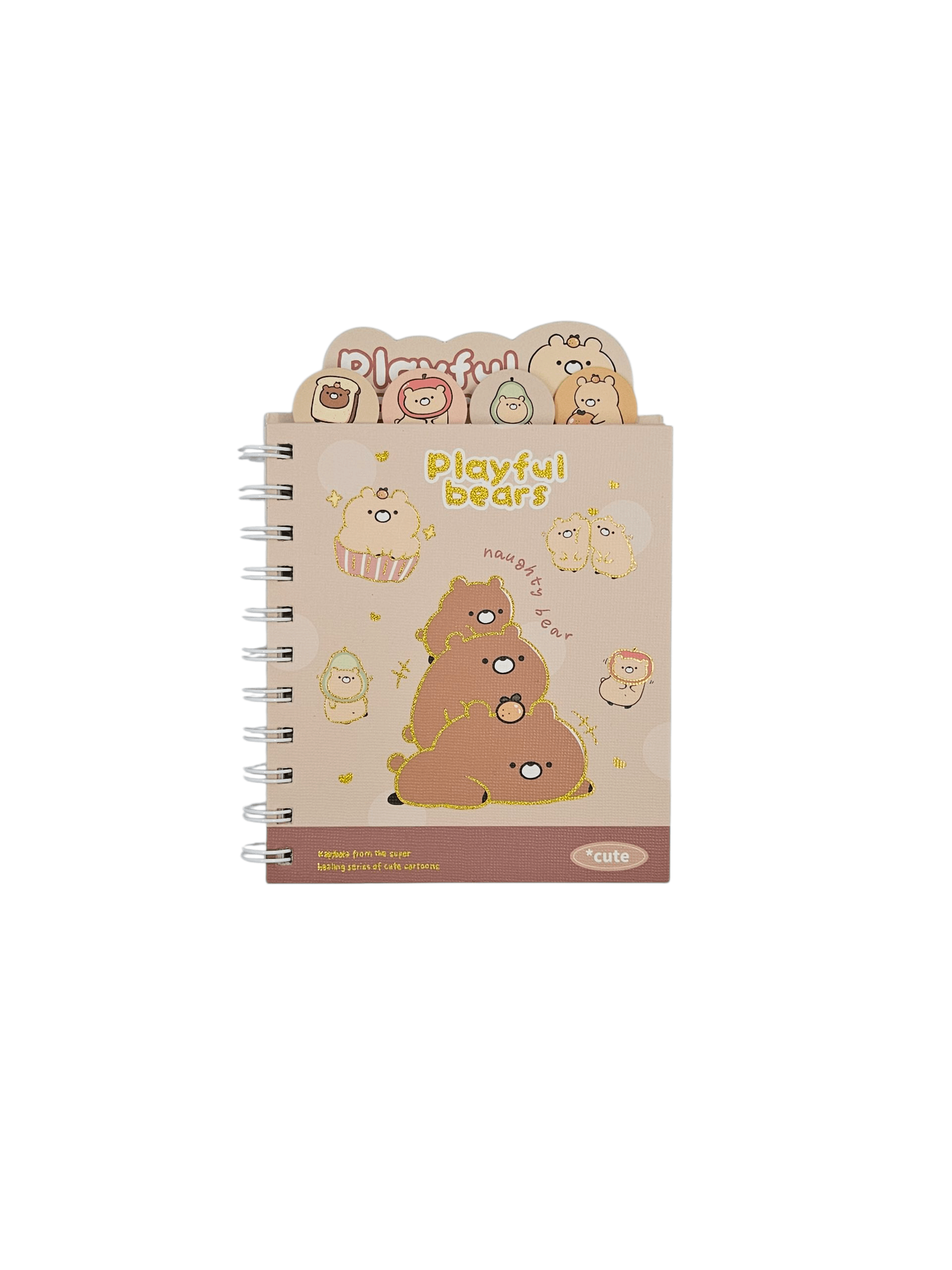 Capybara bölmeli defter