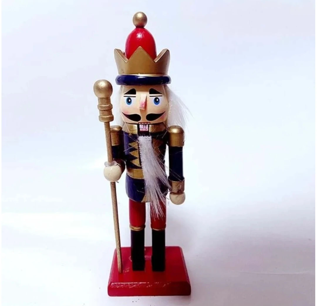 Ahşap Fındıkkıran Süsü -13 cm