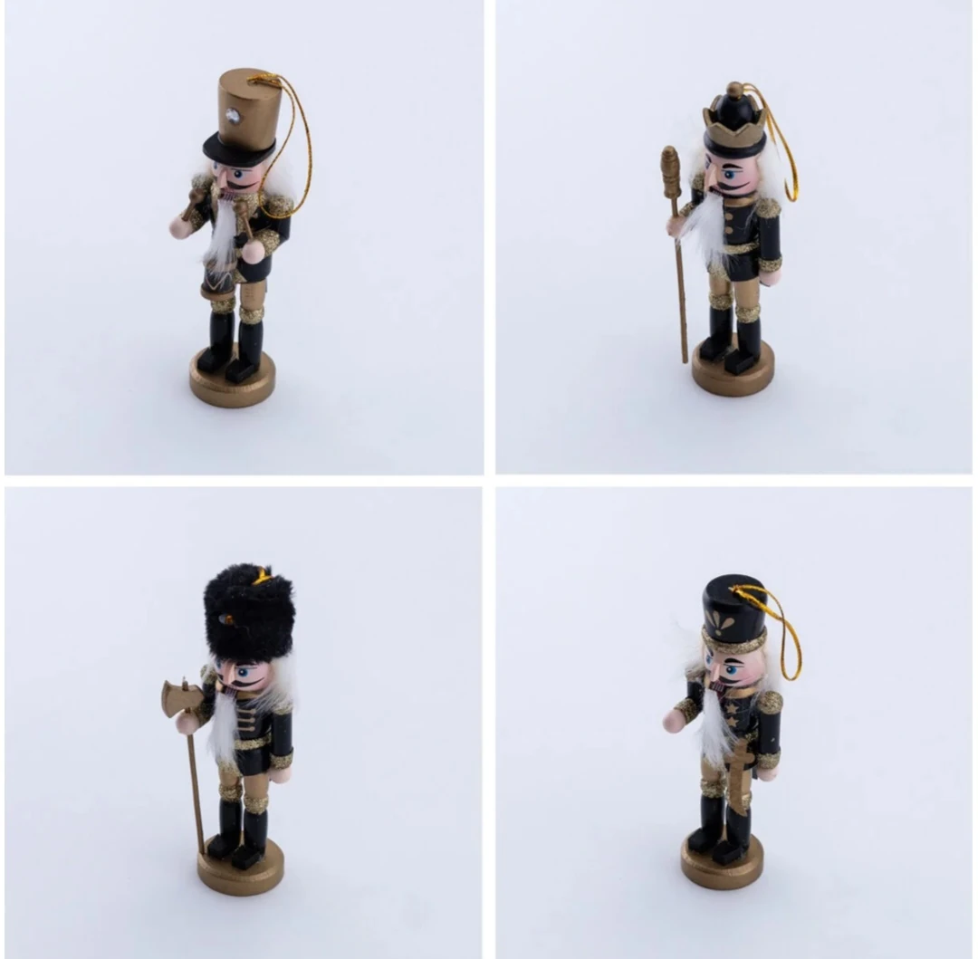 Ahşap Fındıkkıran Süsü -13 cm