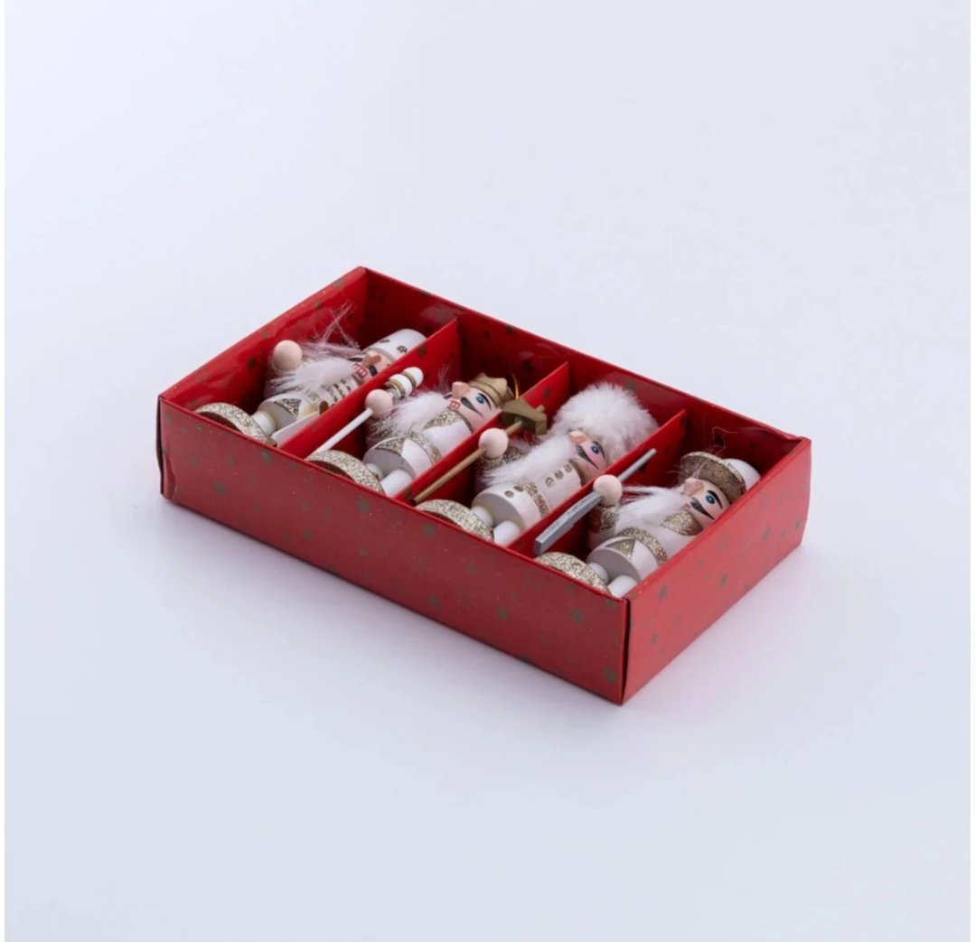 Ahşap Fındıkkıran Süsleri - 10 cm