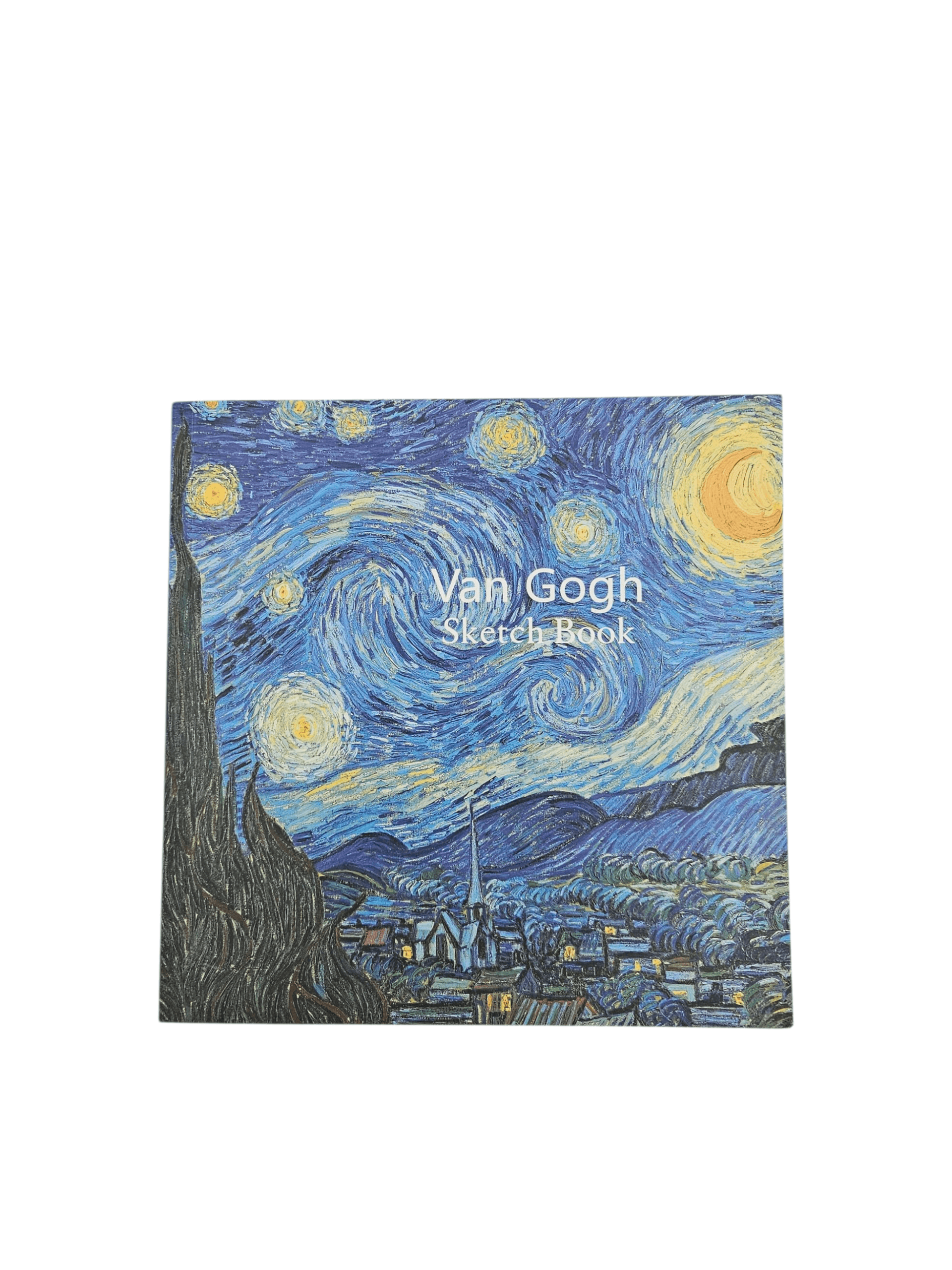Van Gogh temalı eskiz defteri (sketch book)