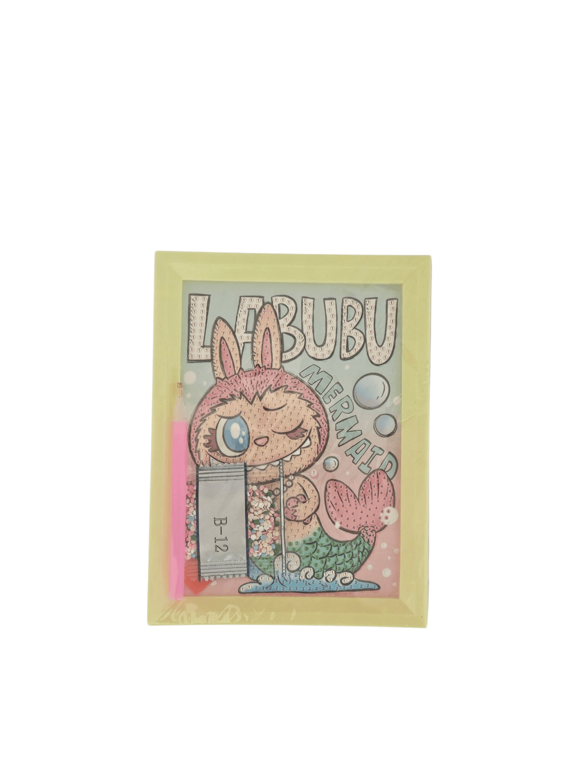 Capybara ve Labubu figürlü Kendin Yap (DIY) Elmas Boyama Setleri