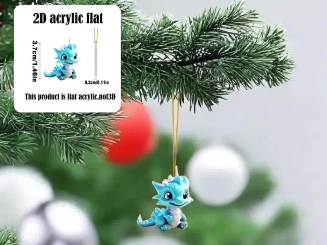 Ejderha Temalı Minyatür Figür Sürpriz Kutusu (Advent Takvimi)