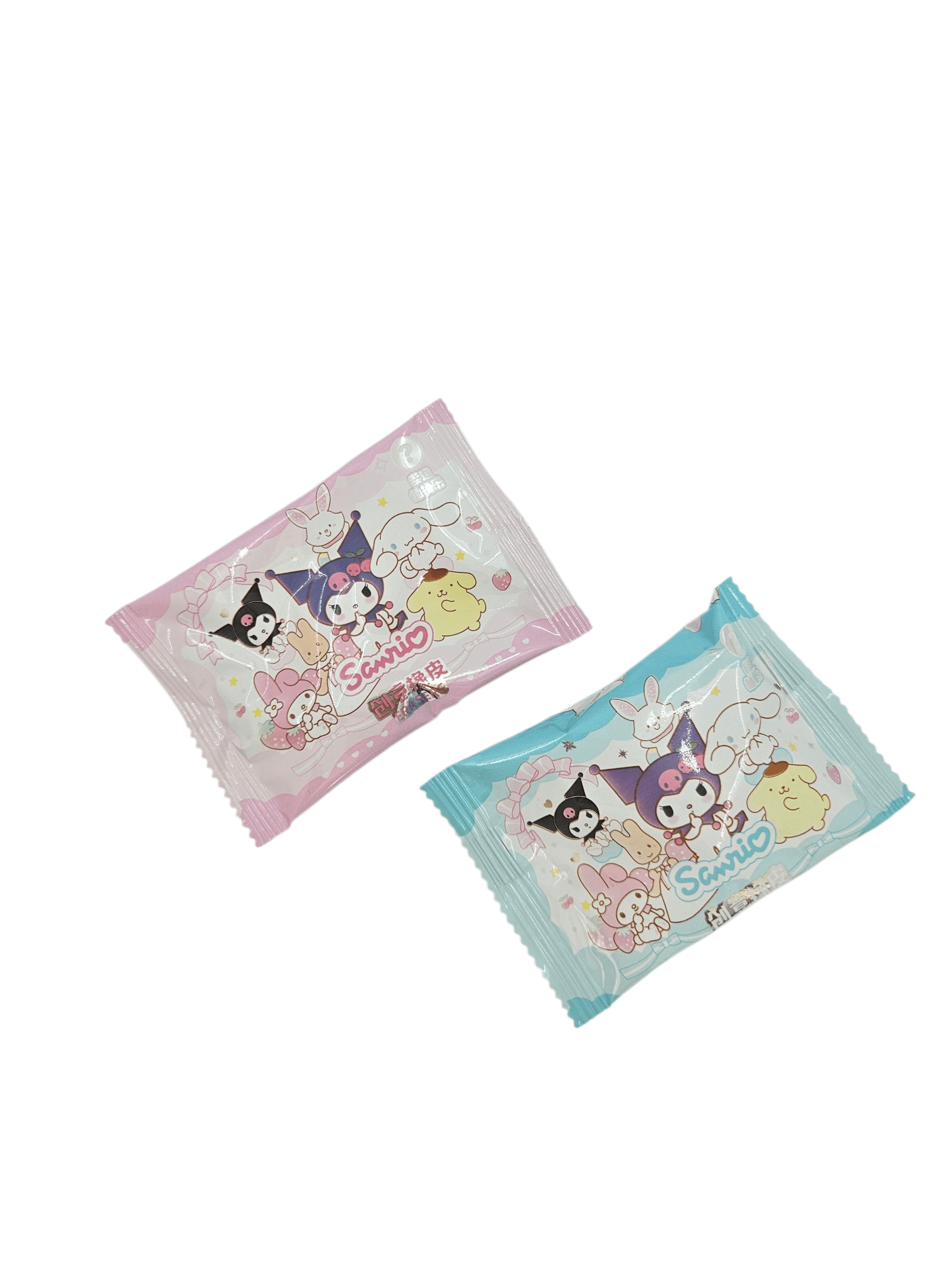 Sanrio figürlü Gizemli Sürpriz Paket Silgi