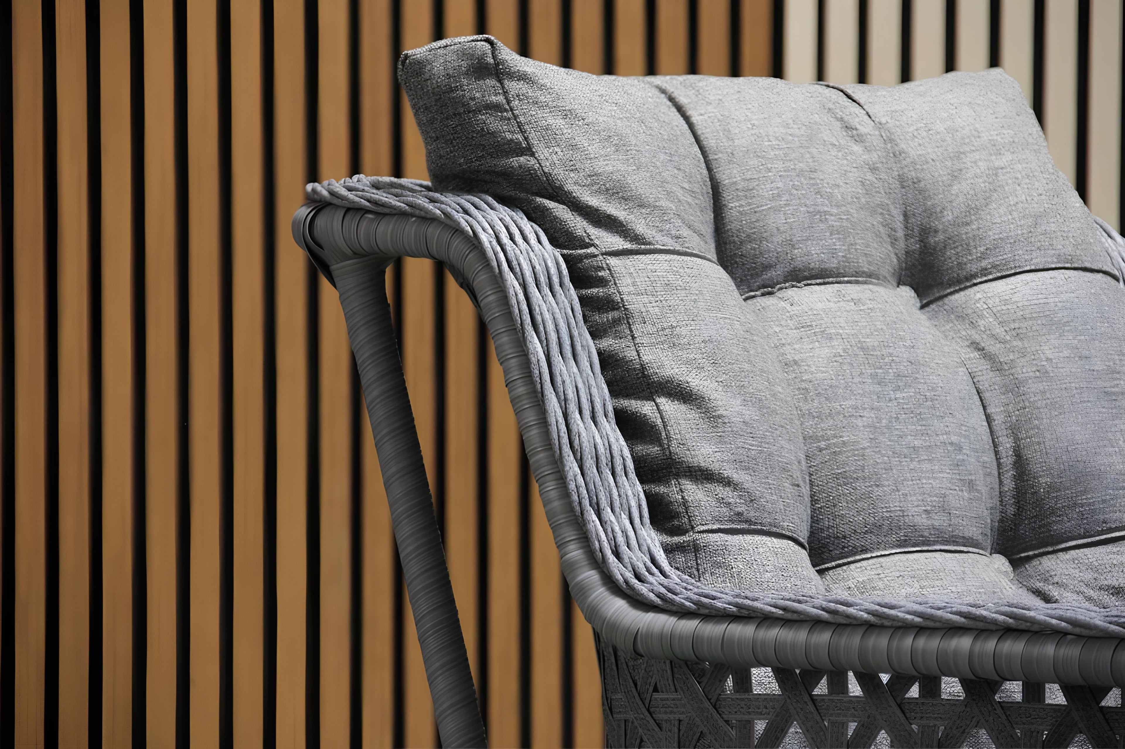 Kapadokya Rattan Bahçe Mobilyası Bahçe Takımı Oturma Grubu 7 Kişilik (Galvaniz İskelet)