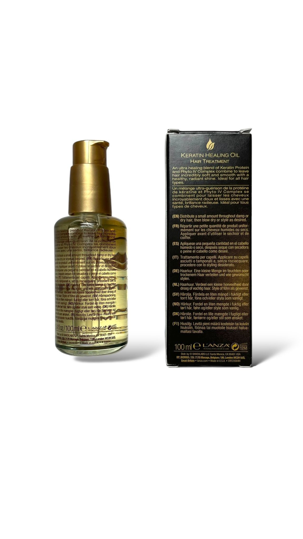 Lanza Keratin Healing Oil Hair Saç Yağı