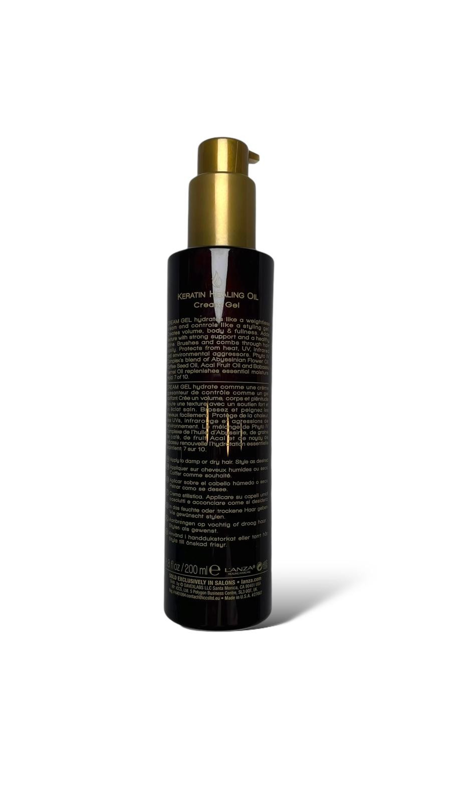 Lanza Healing Haircare Keratin Healing Oil Cream Gel