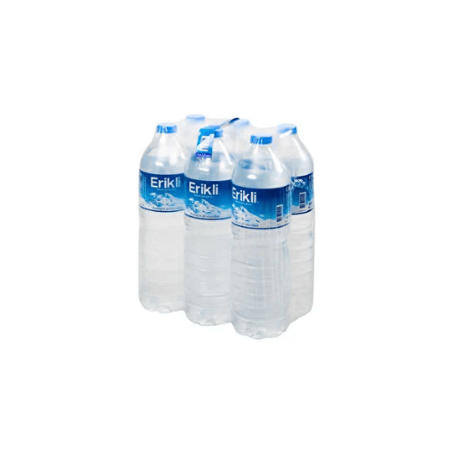 Erikli Doğal Kaynak Suyu 6x1,5L Pet Şişe 6'lı Paket