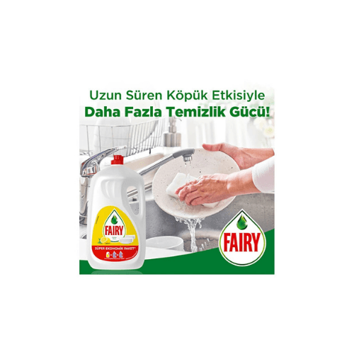 Fairy 2600 ml Sıvı Bulaşık Deterjanı Limon