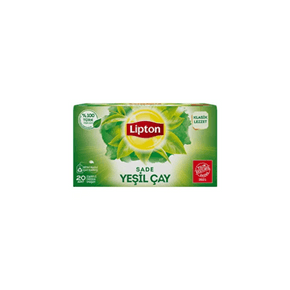 Lipton Sade Yeşil Bardak Poşet Çay 20'li Paket