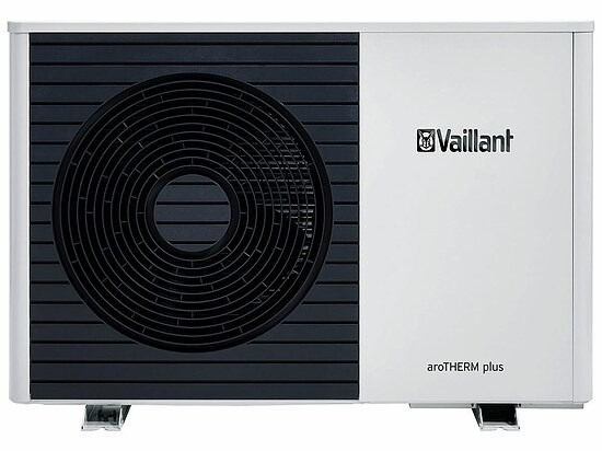 Vaillant aroTHERM plus VWL 55/6 A 230V S3 5 kw Monoblok ısı pompası 75 ⁰C’ye kadar ısıtma gidiş suyu sıcaklığı