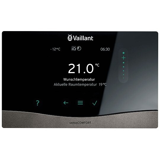 sensoCOMFORT VRC 720/3 Vaillant ısıtma kontrolörü , eBUS arayüzü