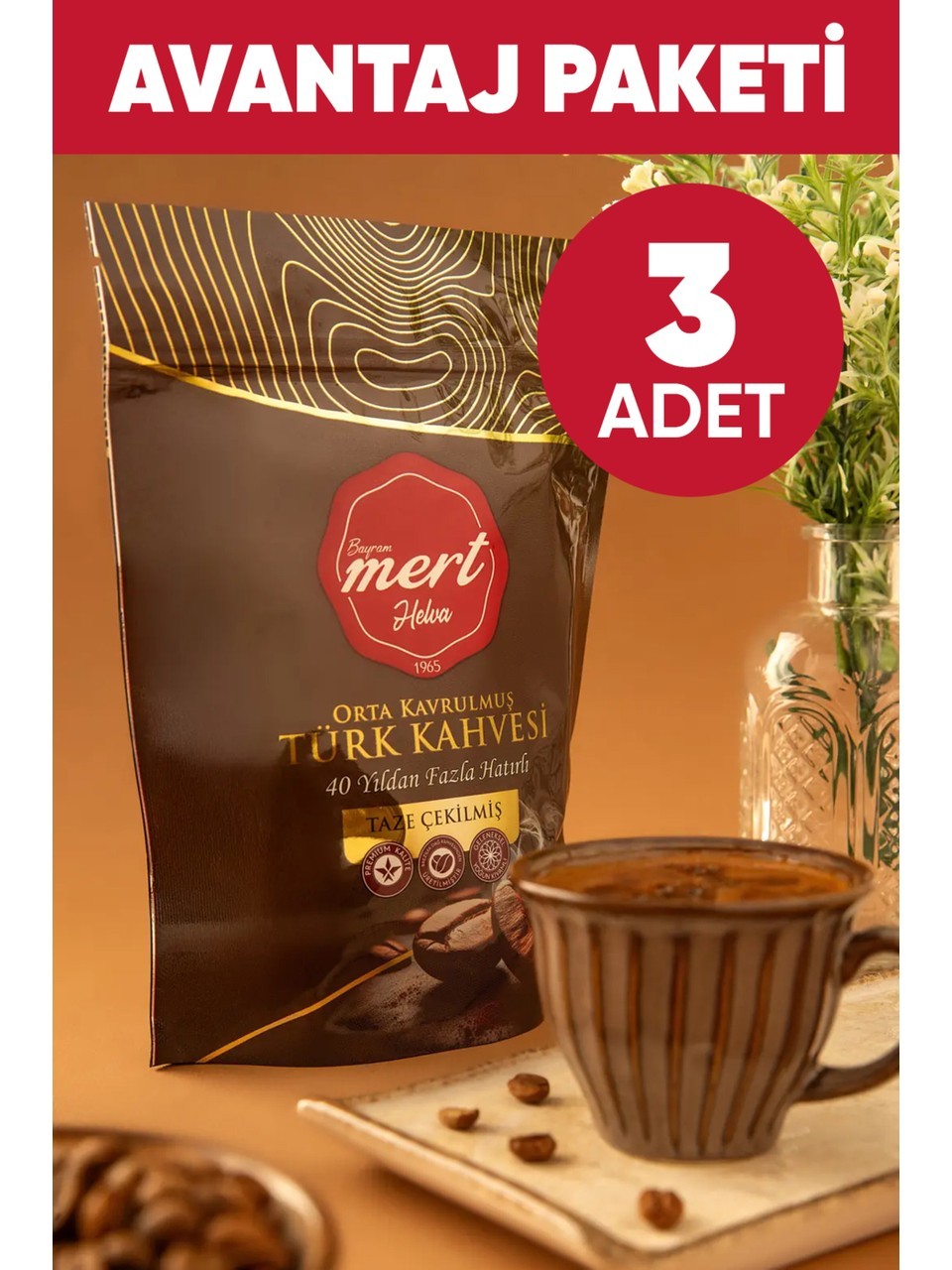 Türk Kahvesi (100 gr) 3'lü Paket
