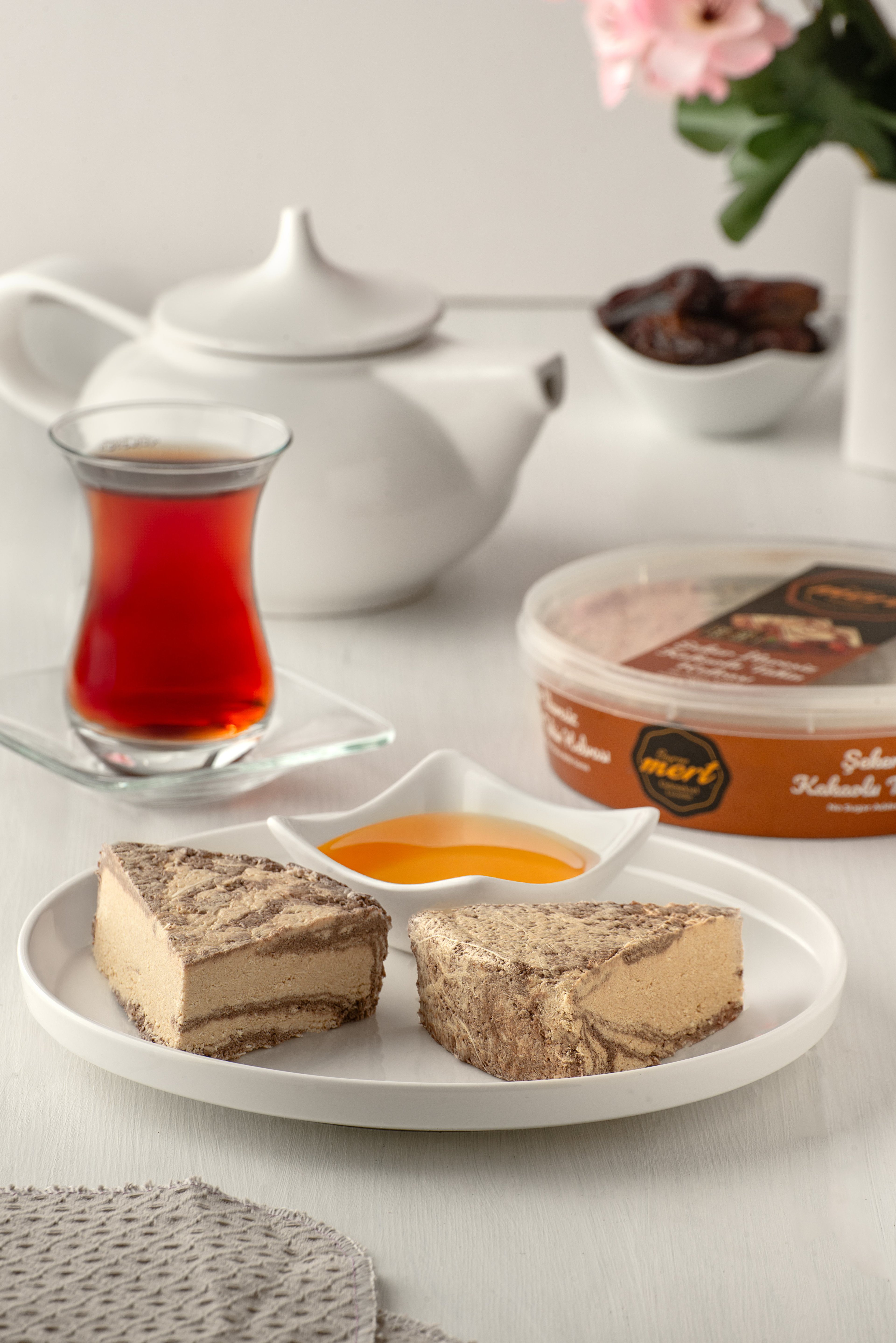 Şeker İlavesiz Kakaolu Tahin Helvası (450 Gr)