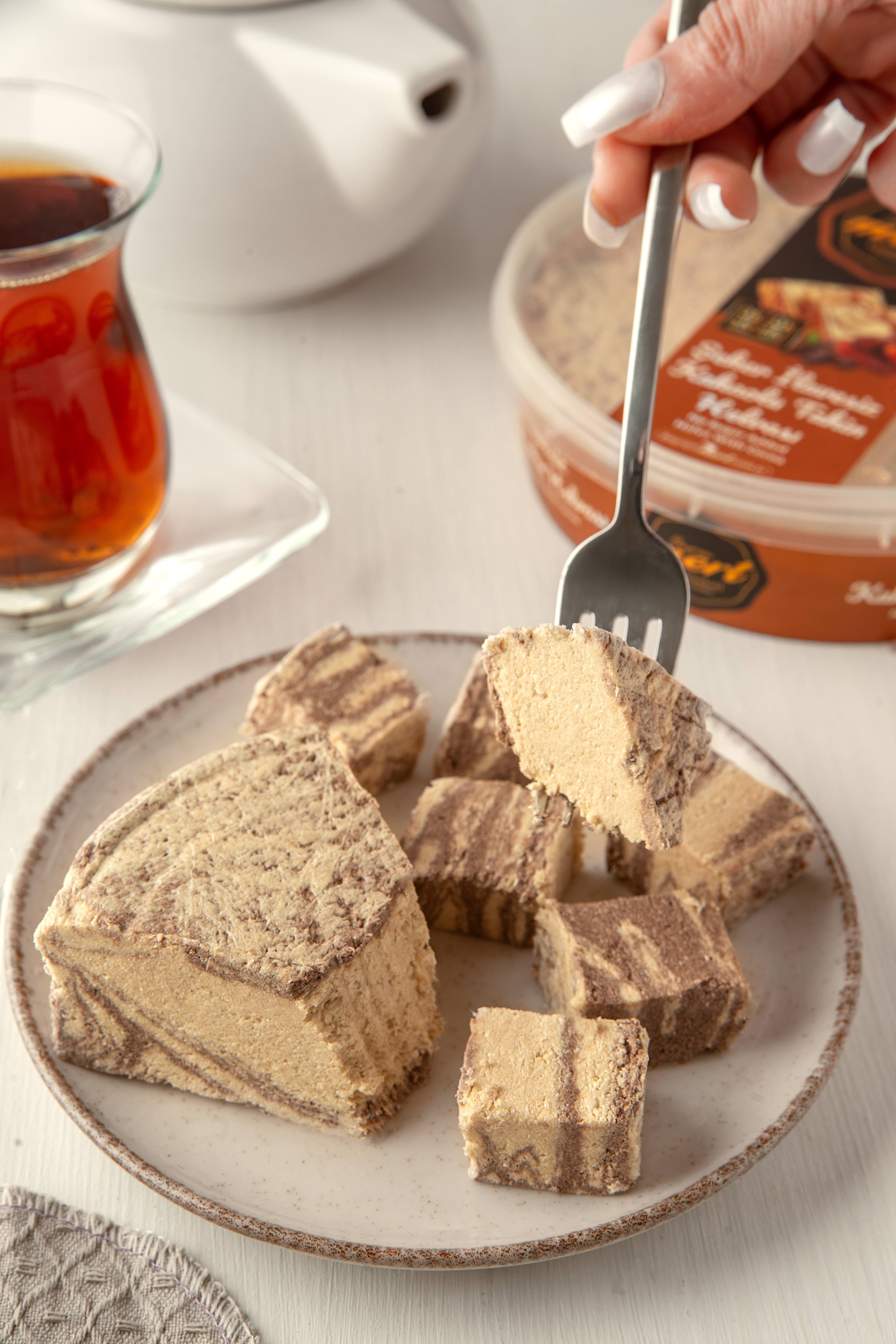 Şeker İlavesiz Kakaolu Tahin Helvası (450 Gr)