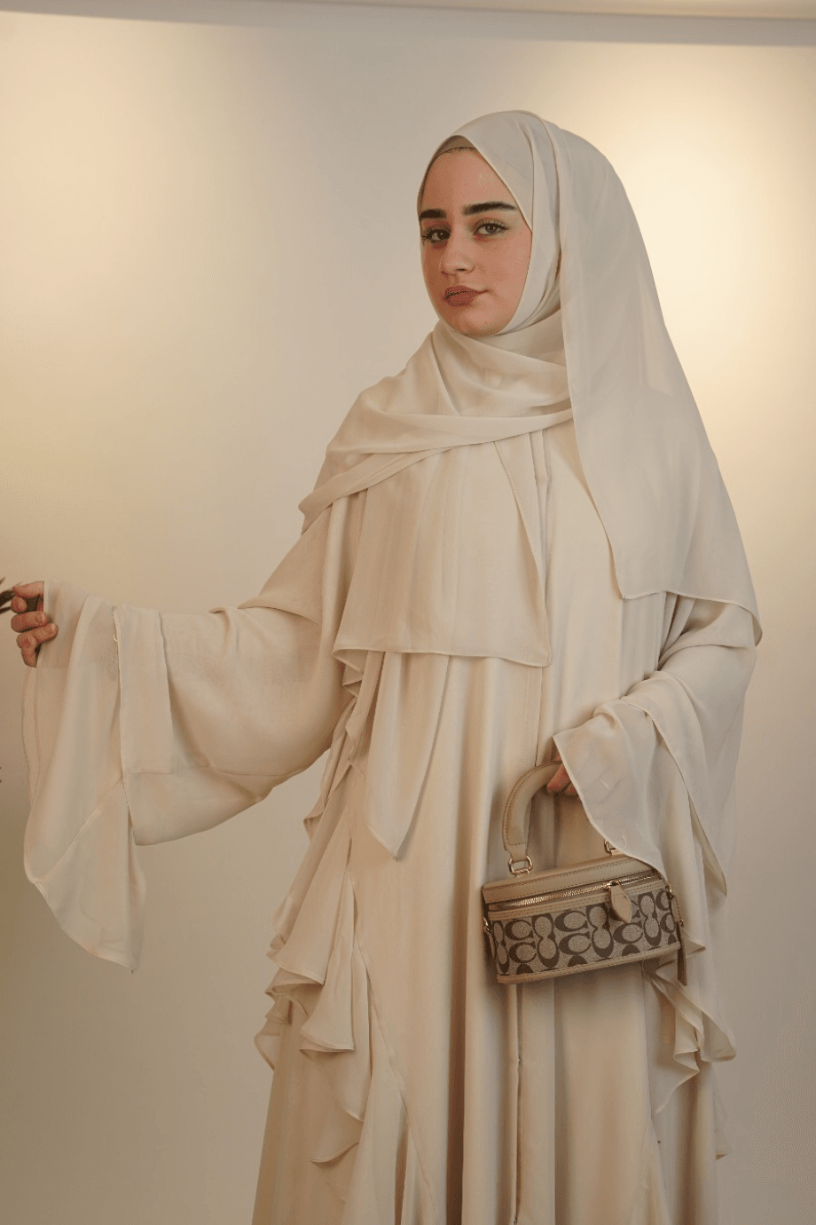 Çingene Model Özel Dikim Abaya 