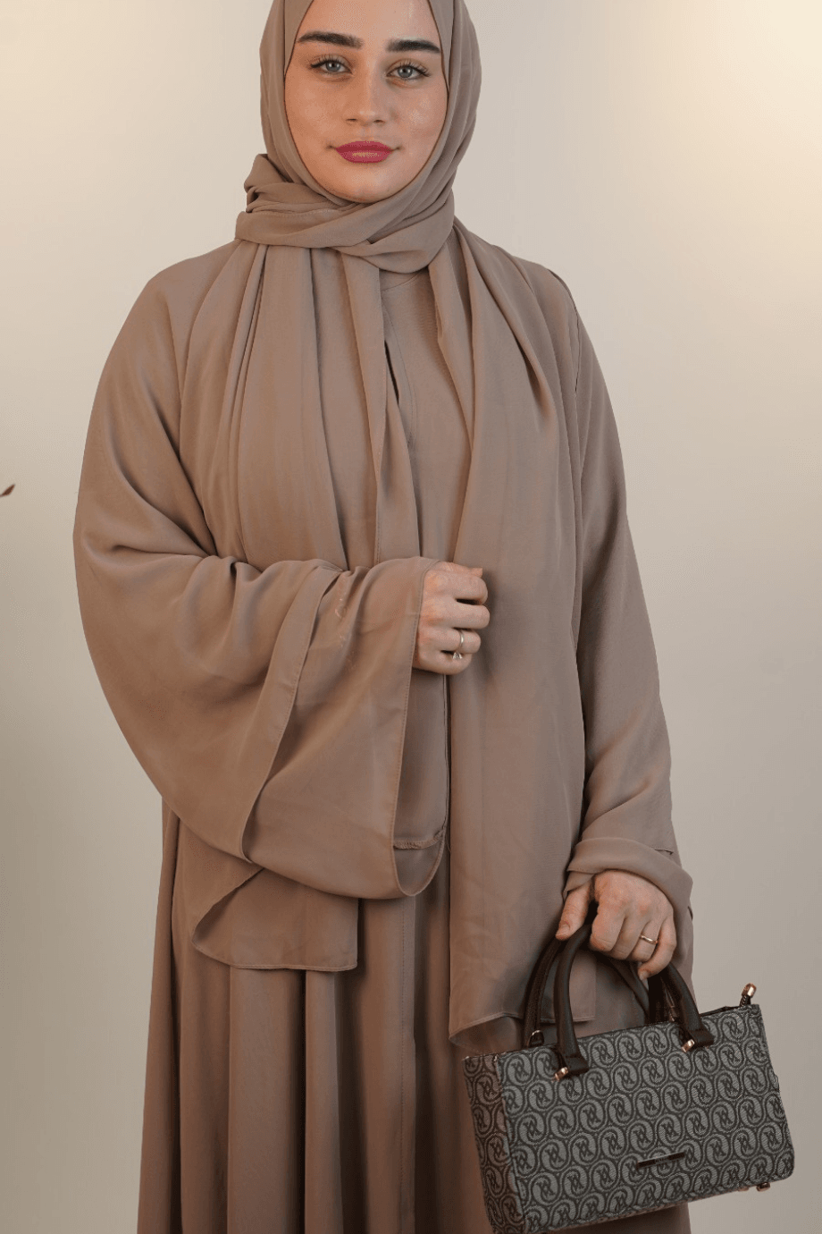 Çift Kat Özel Dikim Abaya