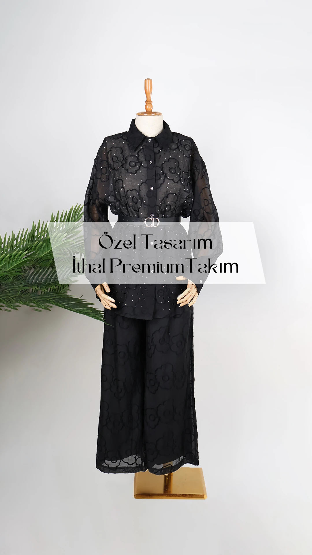 Flower Pantolonlu Takım – Gecenin Yıldızı