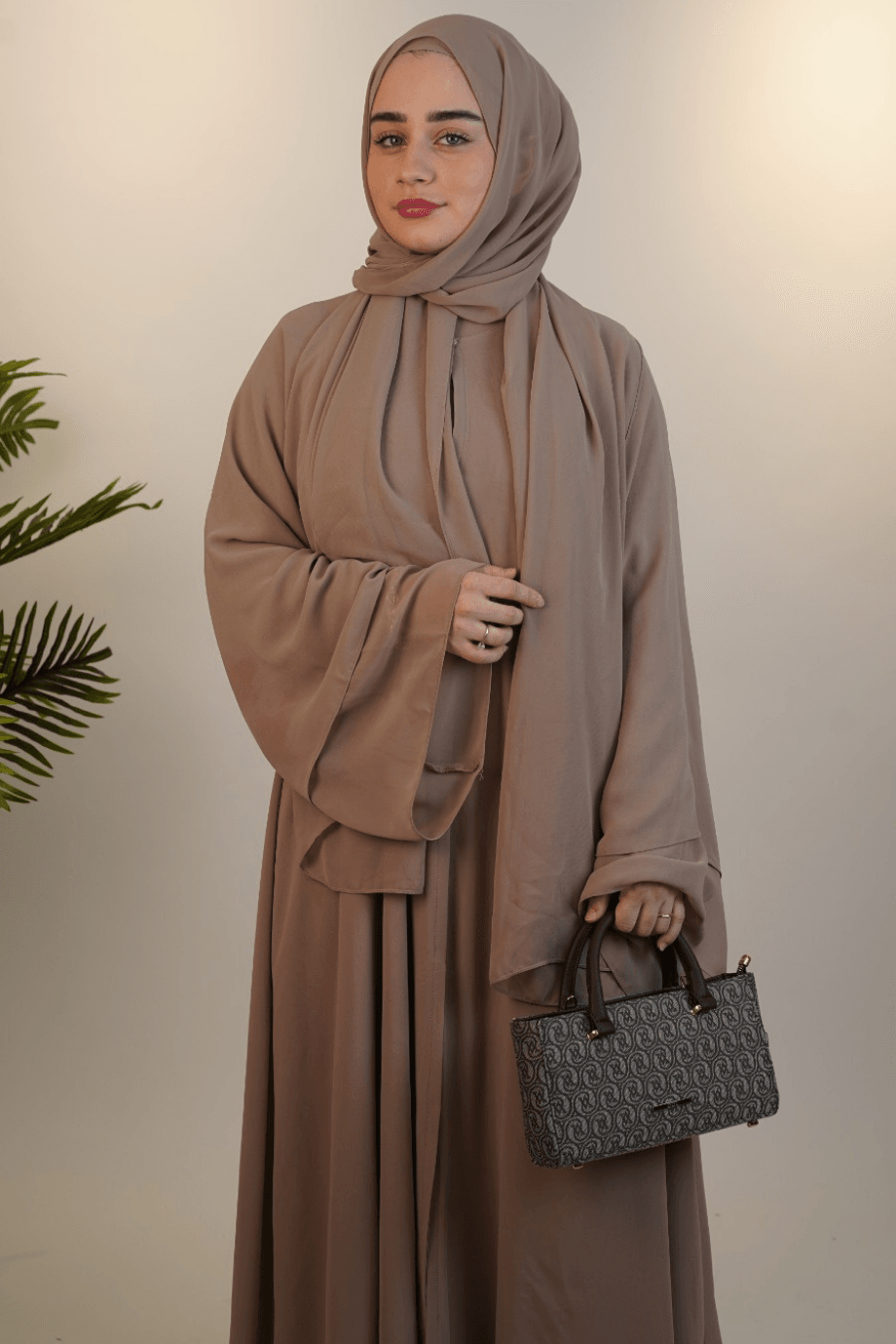 Çift Kat Özel Dikim Abaya
