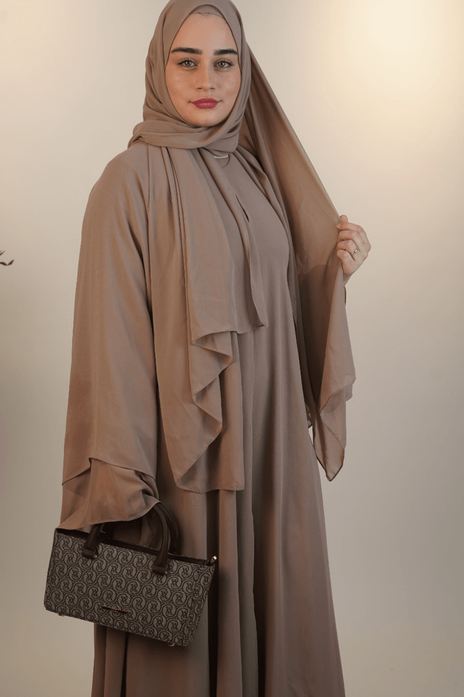 Çift Kat Özel Dikim Abaya