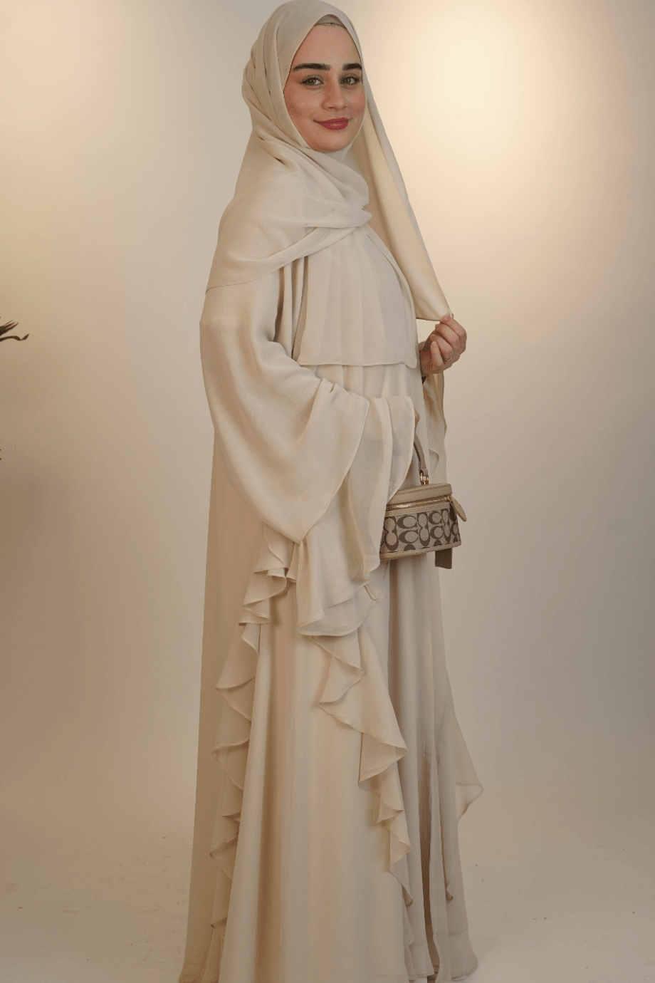 Çingene Model Özel Dikim Abaya 