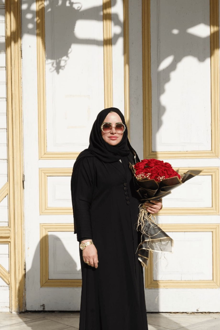 İthal Düğmeli Abaya