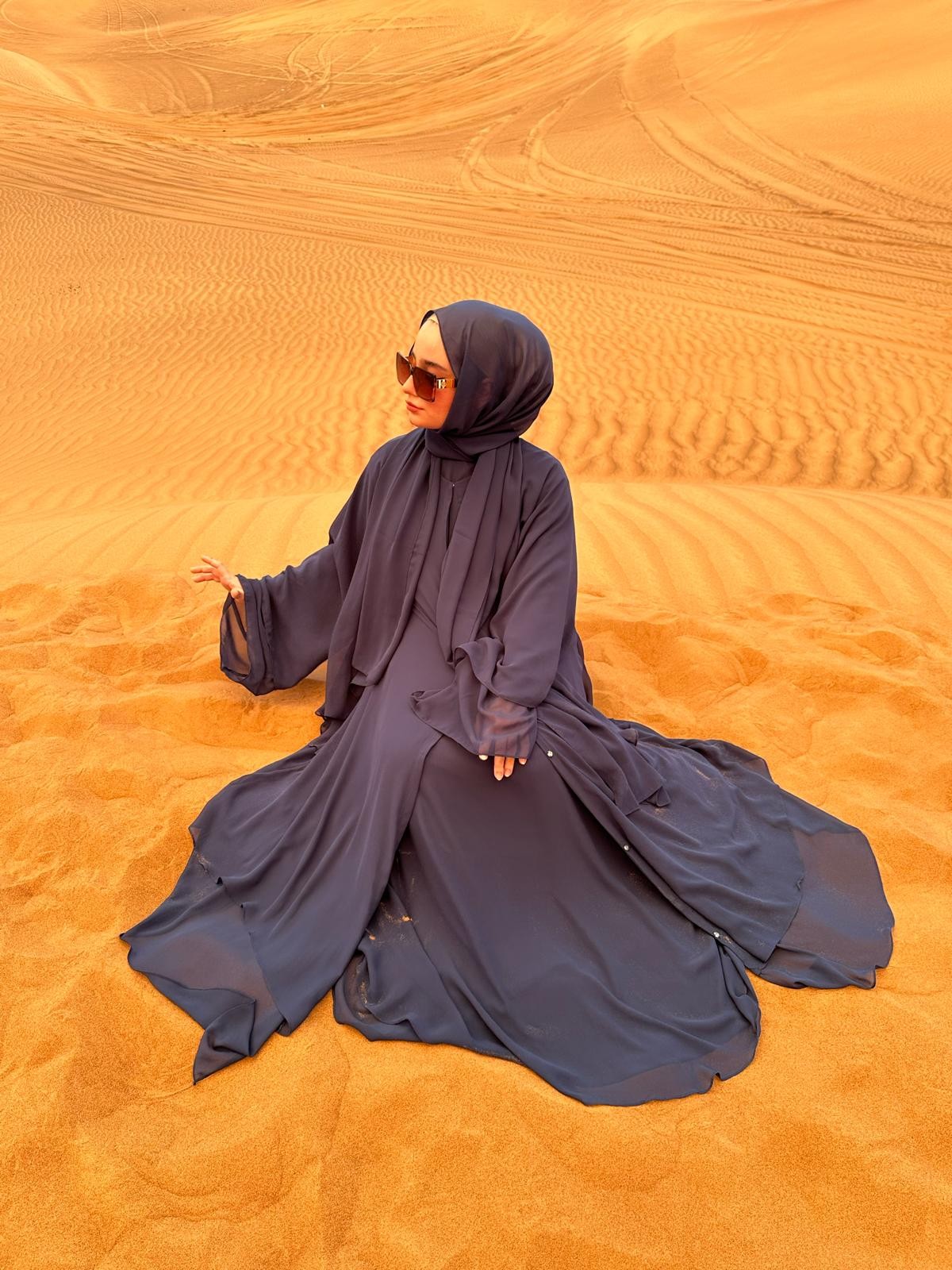 Çift Renk Abaya