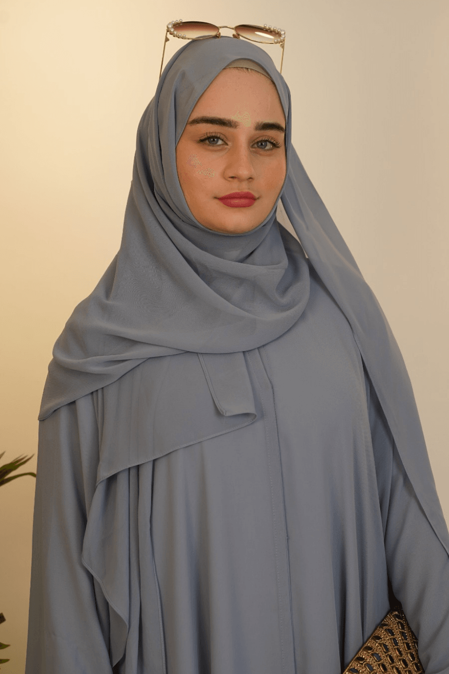 Çift Kat Özel Dikim Abaya