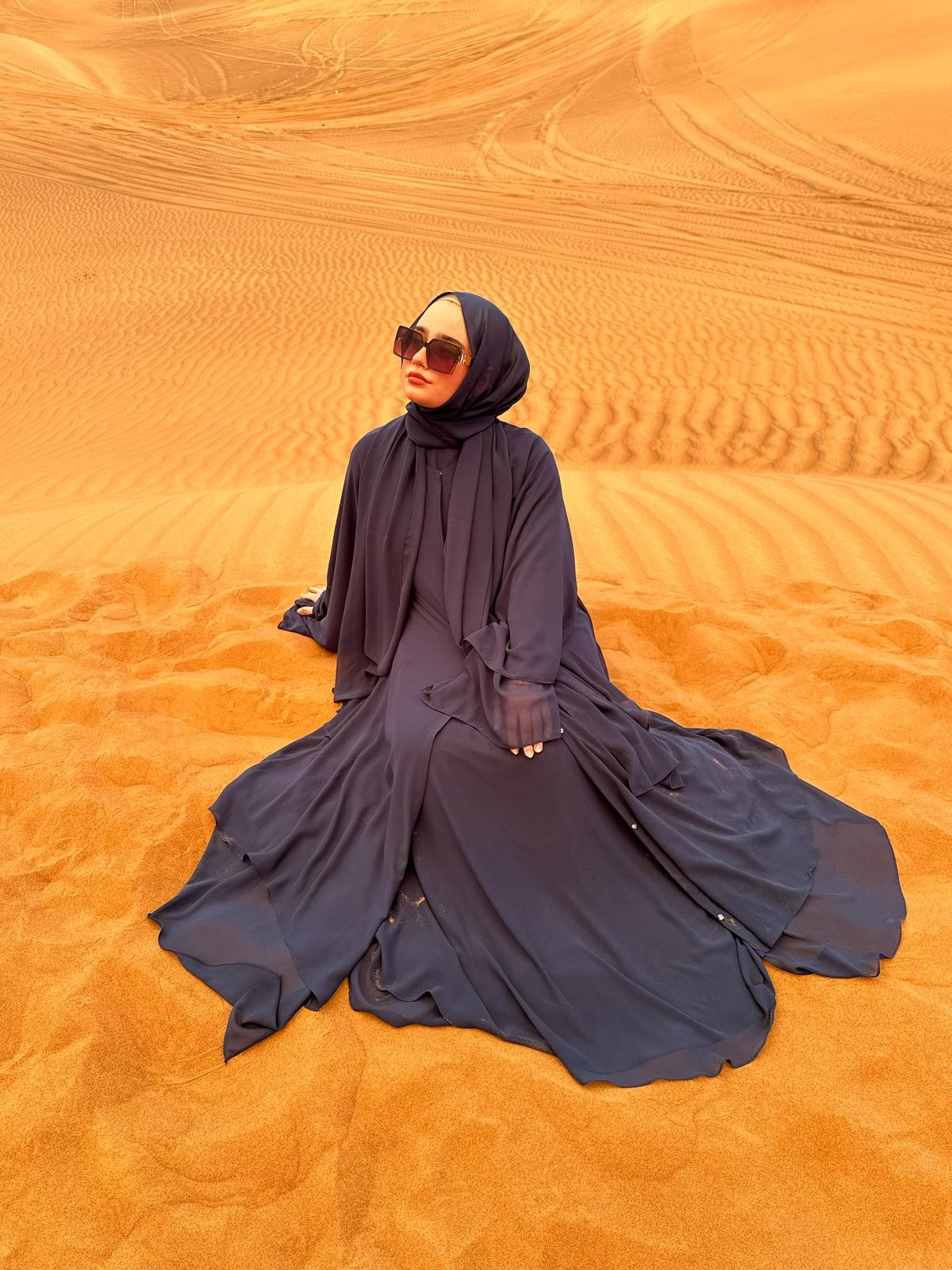 Çift Renk Abaya
