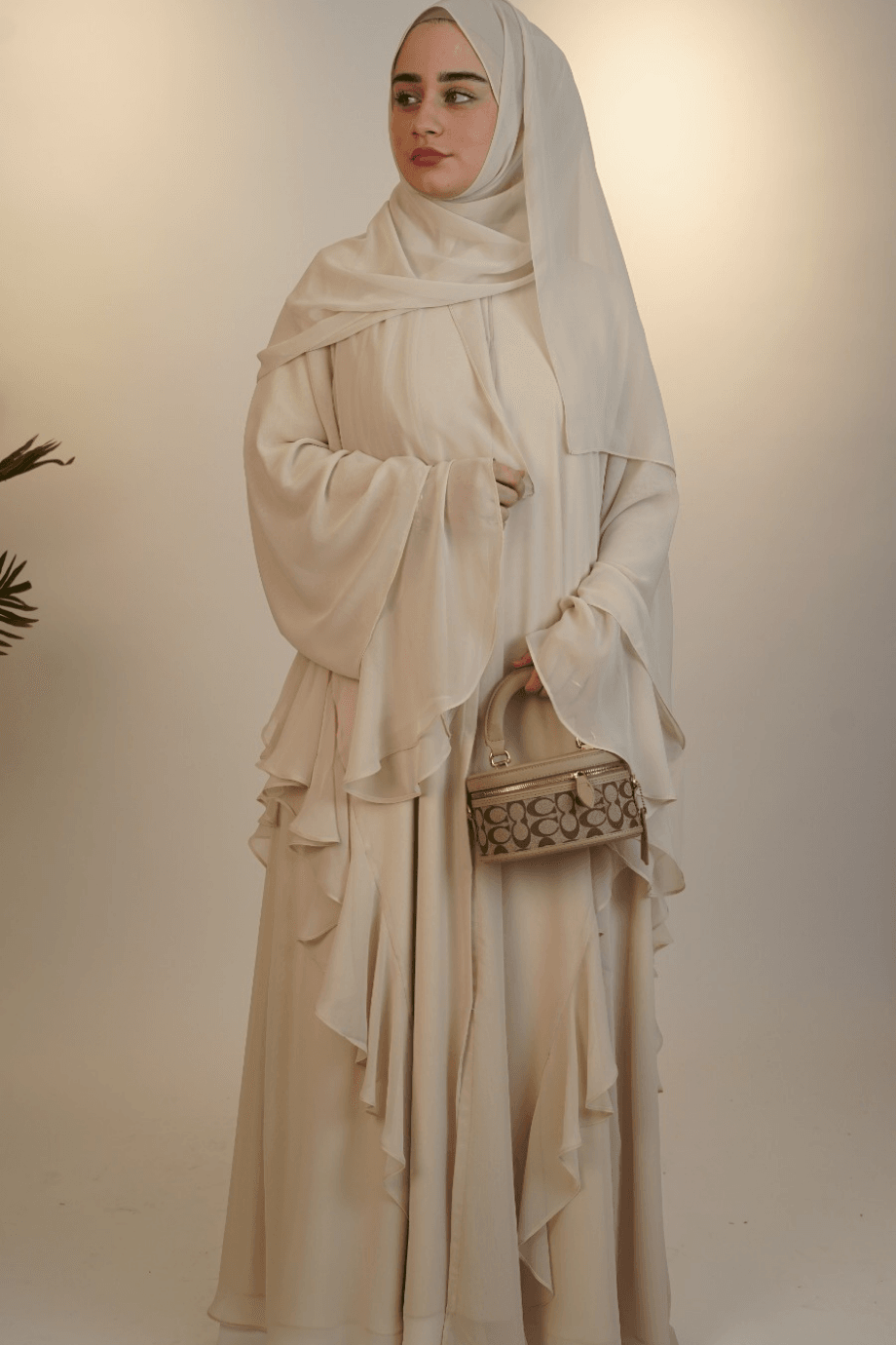 Çingene Model Özel Dikim Abaya 