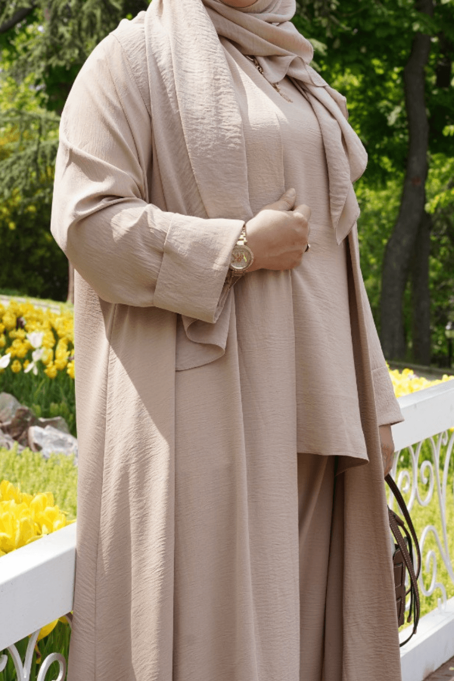 Üçlü Abaya Takım
