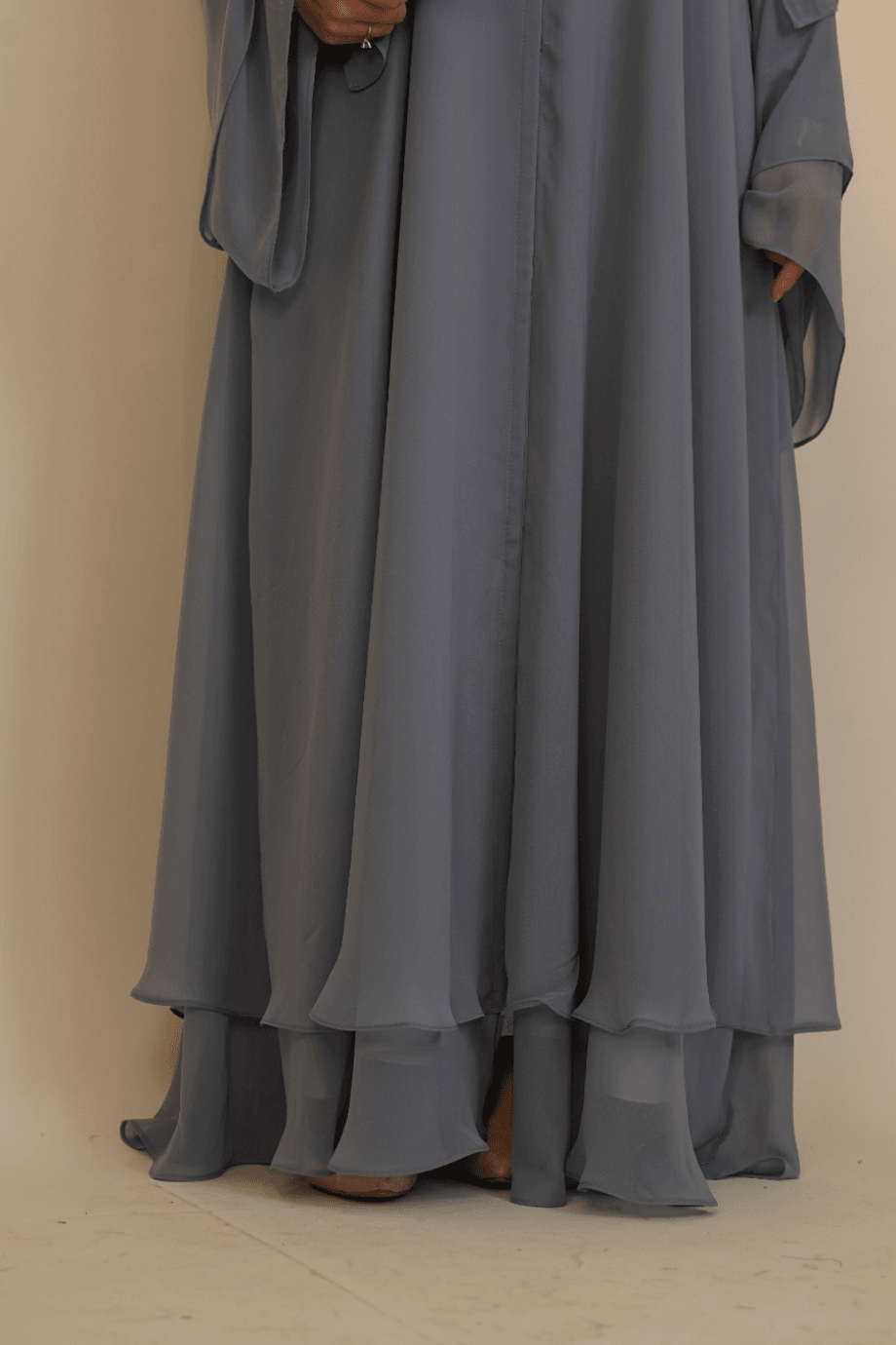 Çift Kat Özel Dikim Abaya