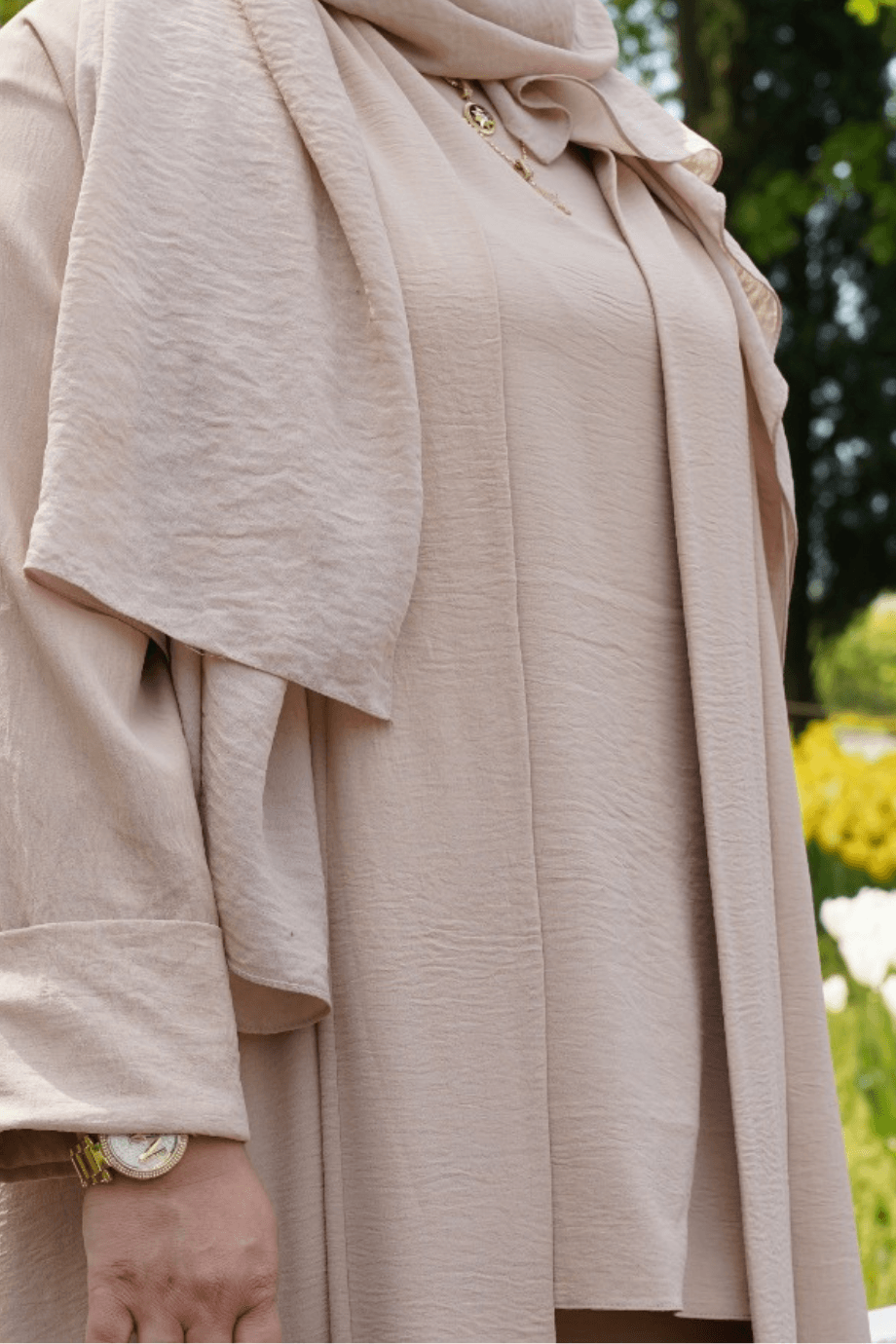 Üçlü Abaya Takım