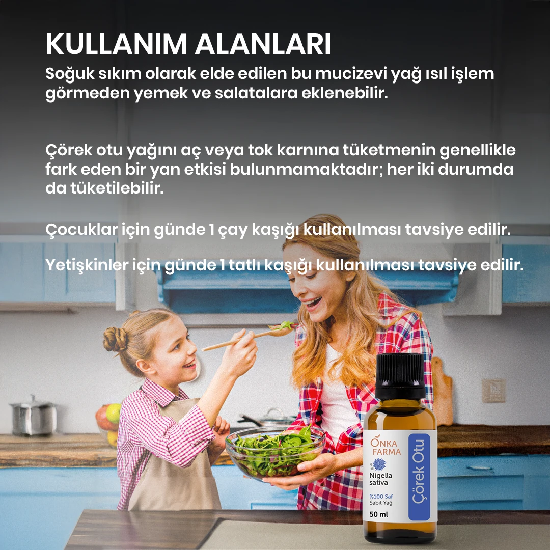 Onka Farma Çörek Otu Yağı 50 ml