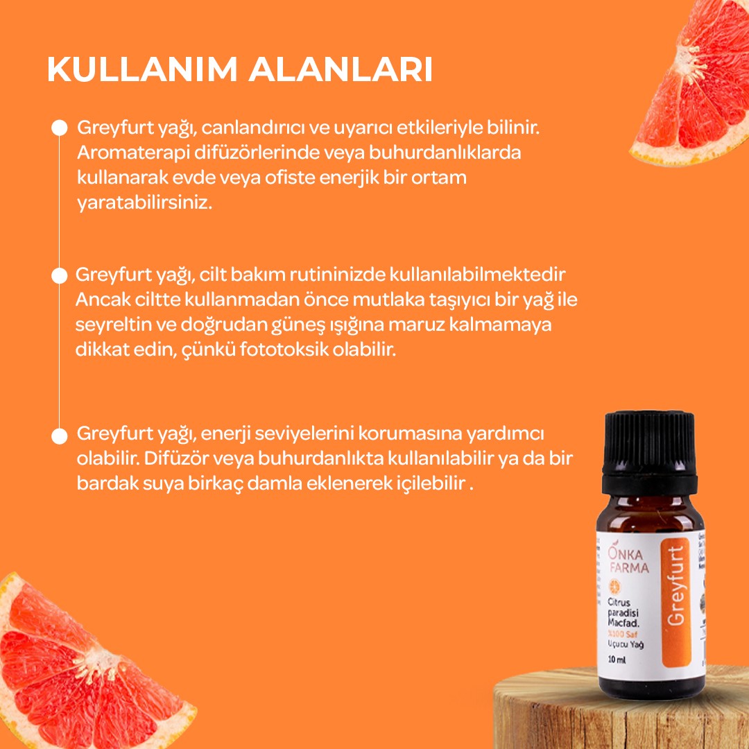 Onka Farma Grapefruit Ätherisches Öl