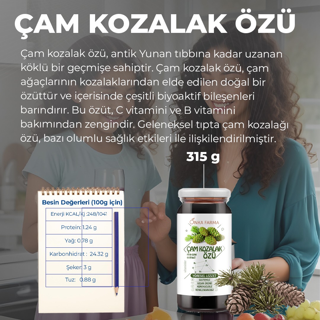 Onka Farma Çam Kozalak Özü