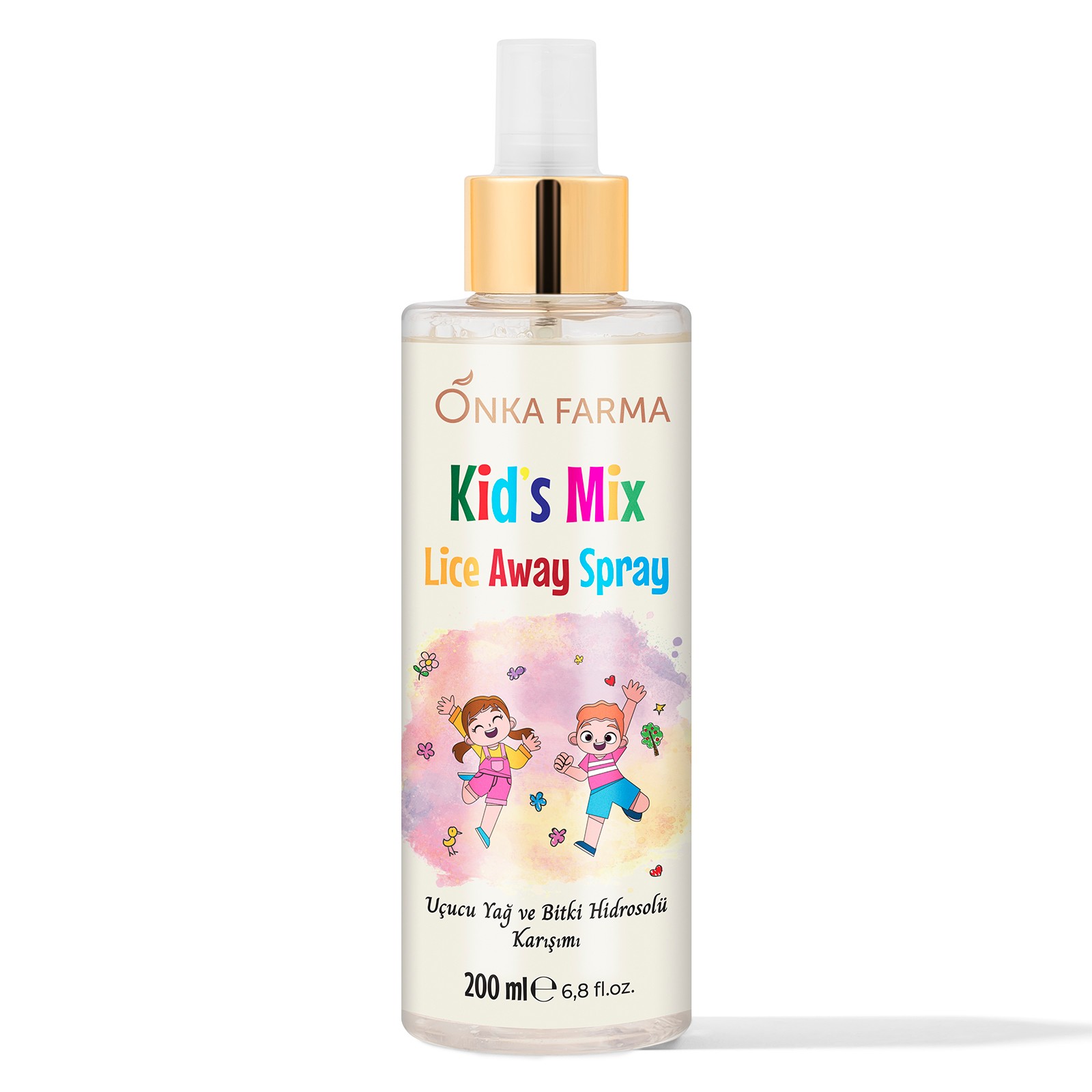 Onka Farma Kid's Mix Lice Away Spray Bit-Sirke Spreyi 200 ml