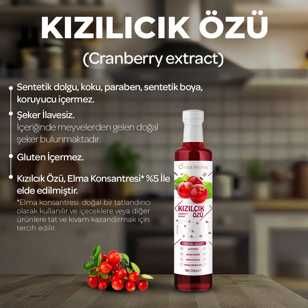 Onka Farma Kızılcık Özü