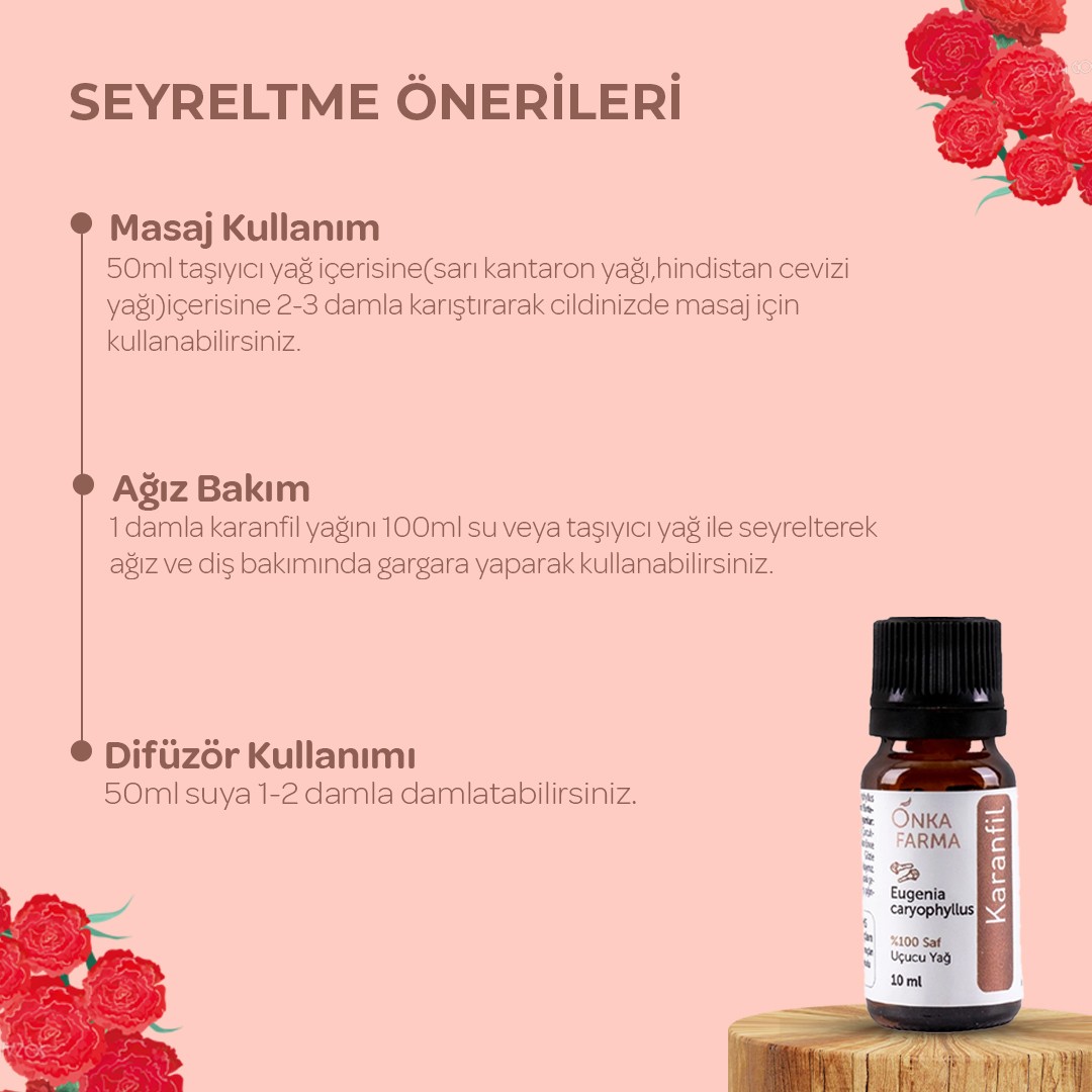 Onka Farma Karanfil Uçucu Yağı