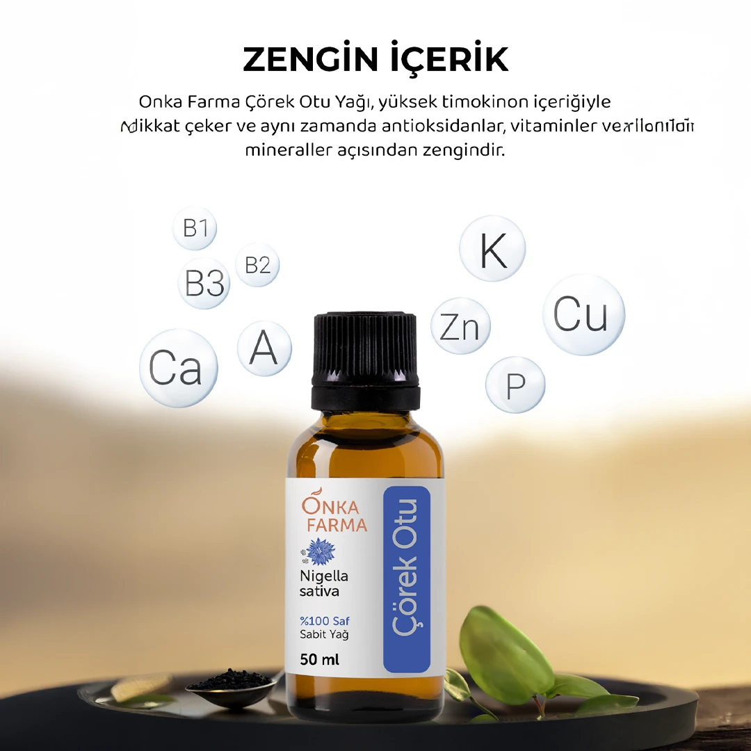 Onka Farma Çörek Otu Yağı 50 ml