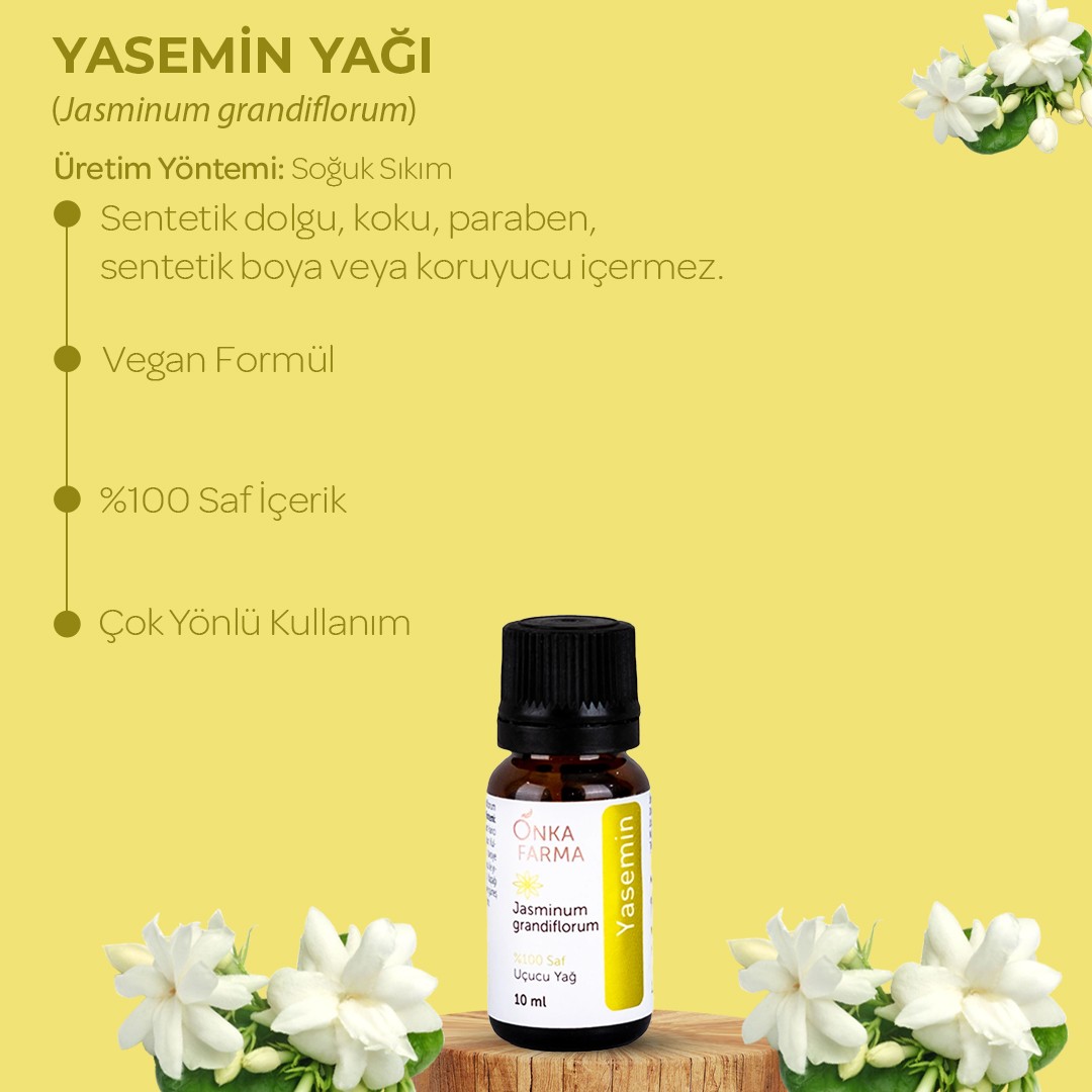 Onka Farma Yasemin Uçucu Yağı 10 ml