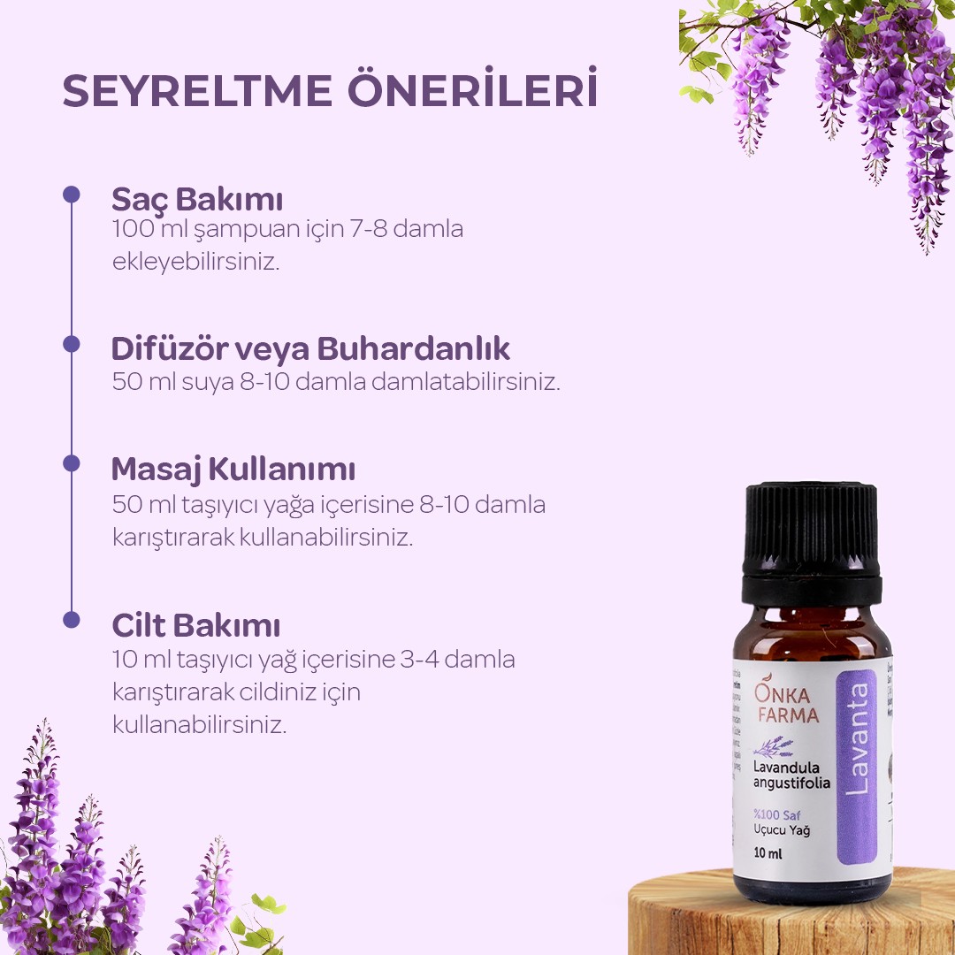 Onka Farma Lavanta Yağı