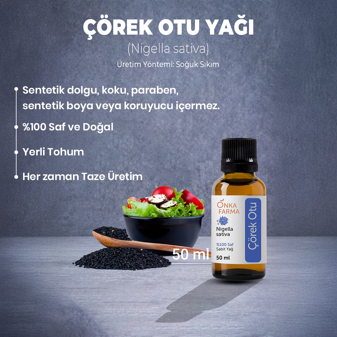 Onka Farma Çörek Otu Yağı 50 ml