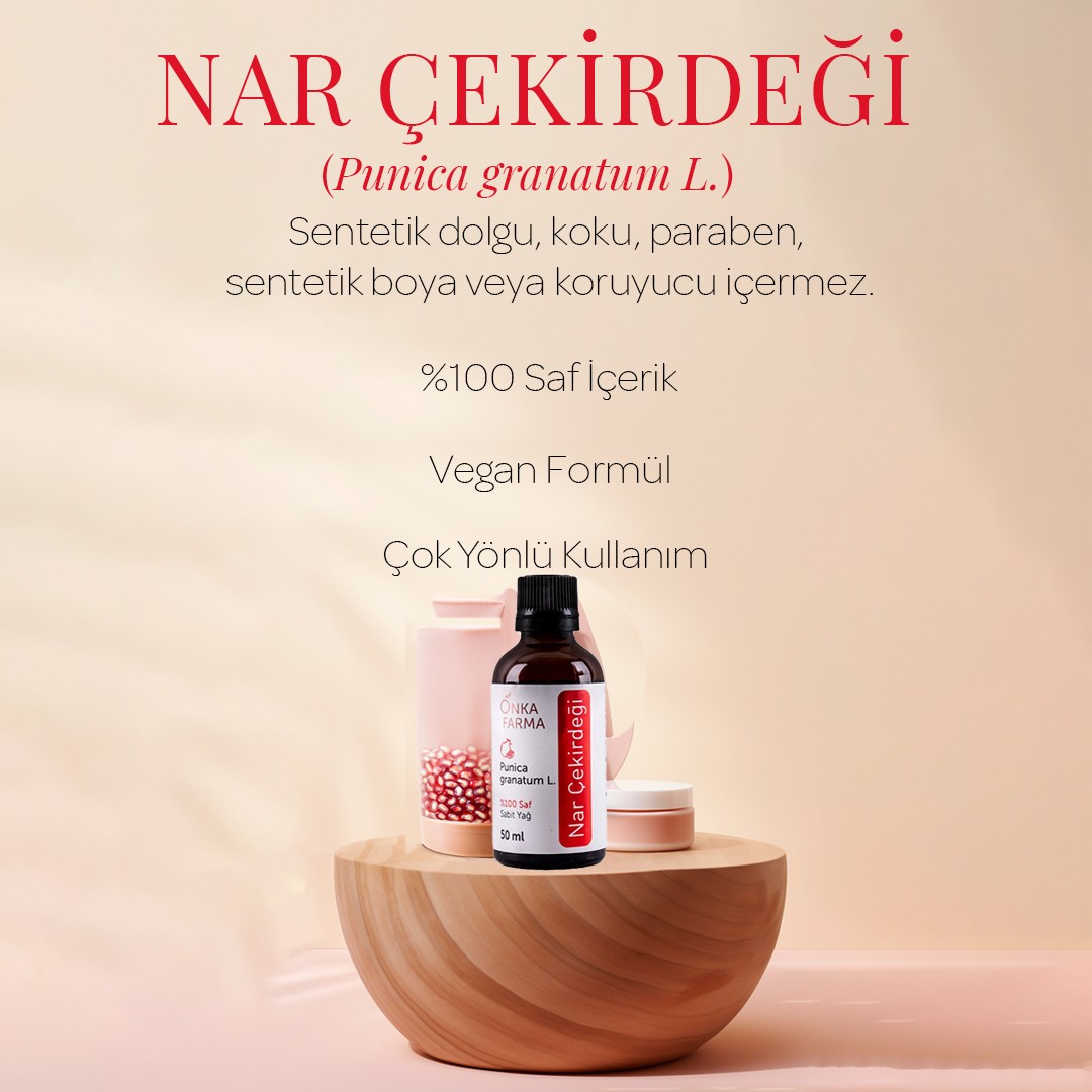 Onka Farma Nar Çekirdeği Yağı