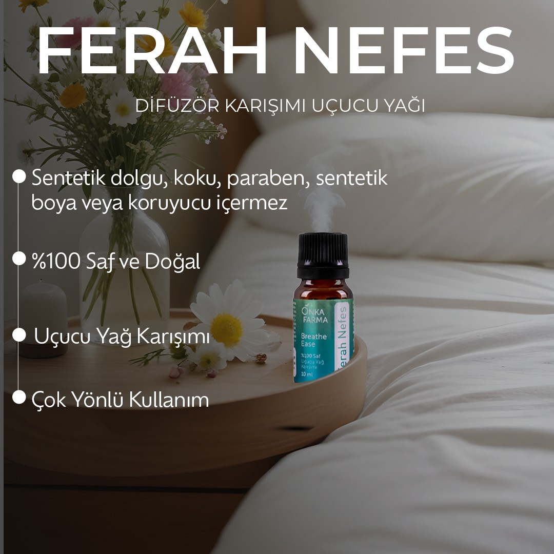 Onka Farma Ferah Nefes Uçucu Yağ Karışımı